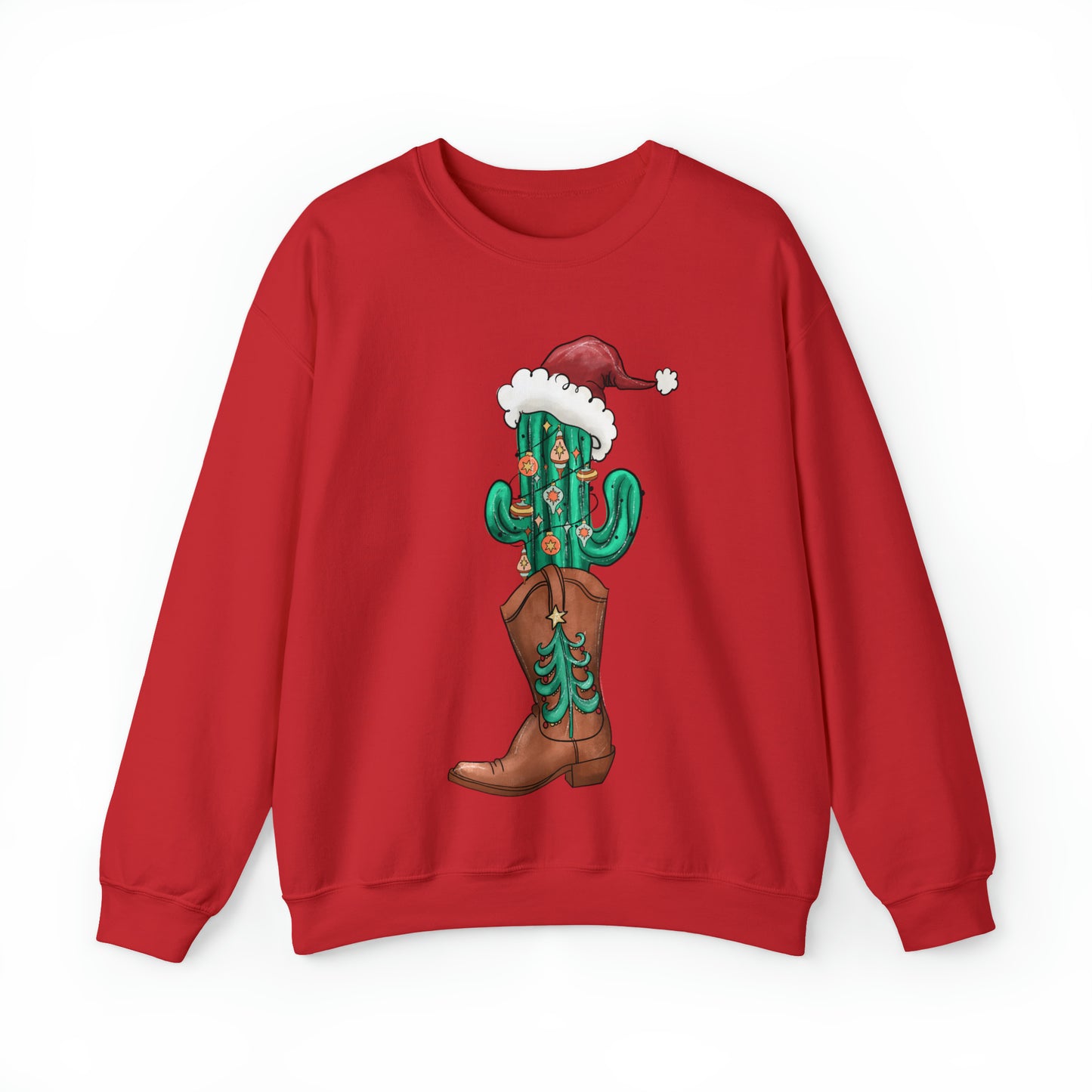 Western Themed Christmas Sweater