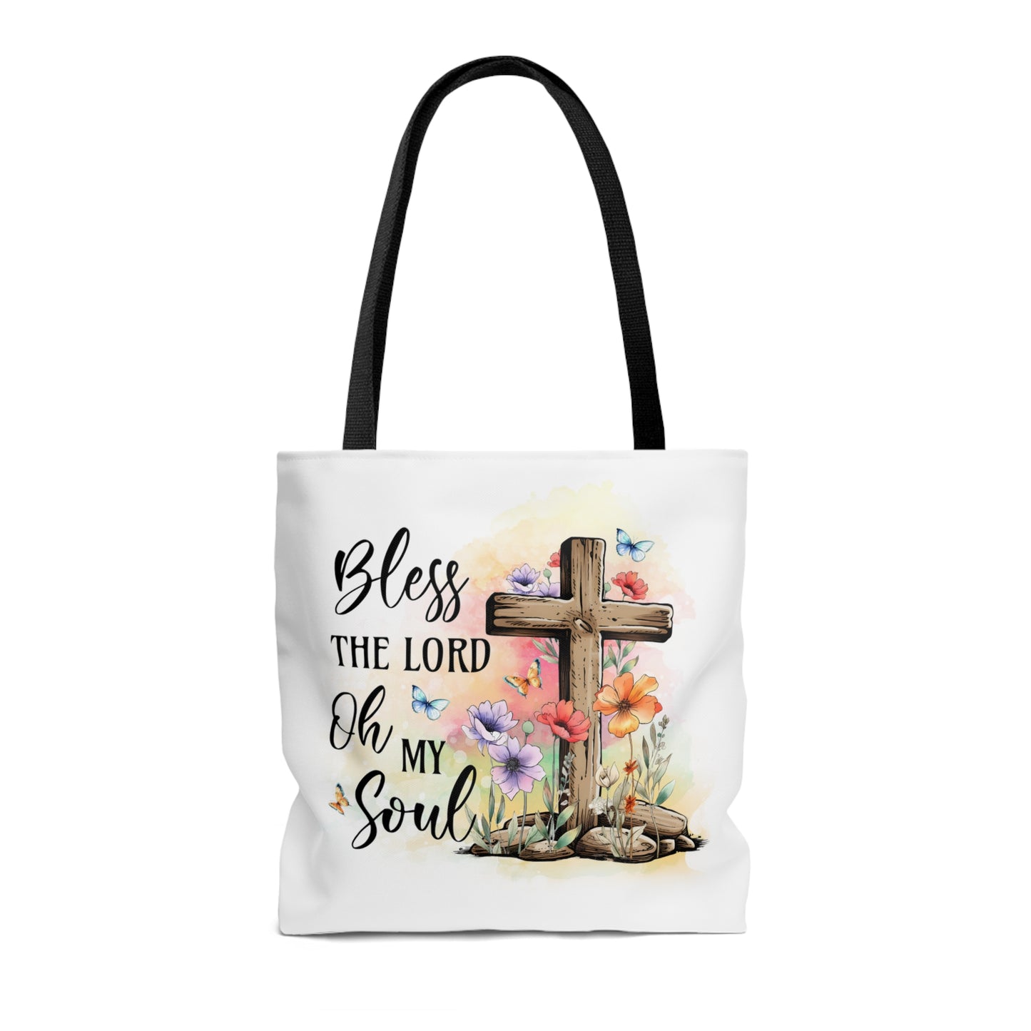 Bless The Lord Religious Tote Bag, Christian Gifts