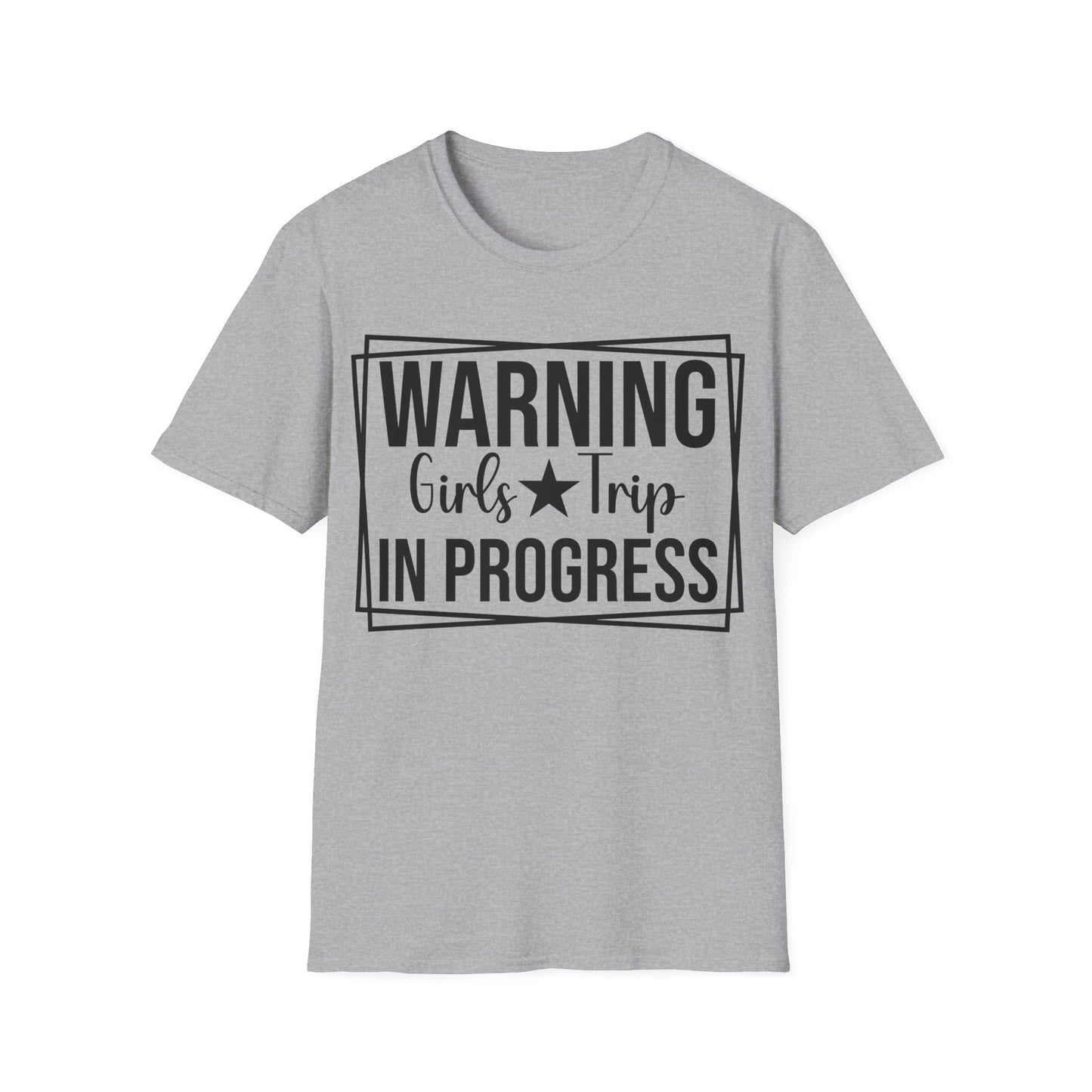 Warning Girls Trip in Progress T-Shirt