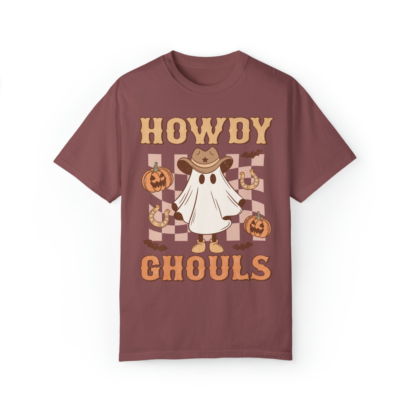 Howdy Ghouls Comfort Colors Halloween Shirt