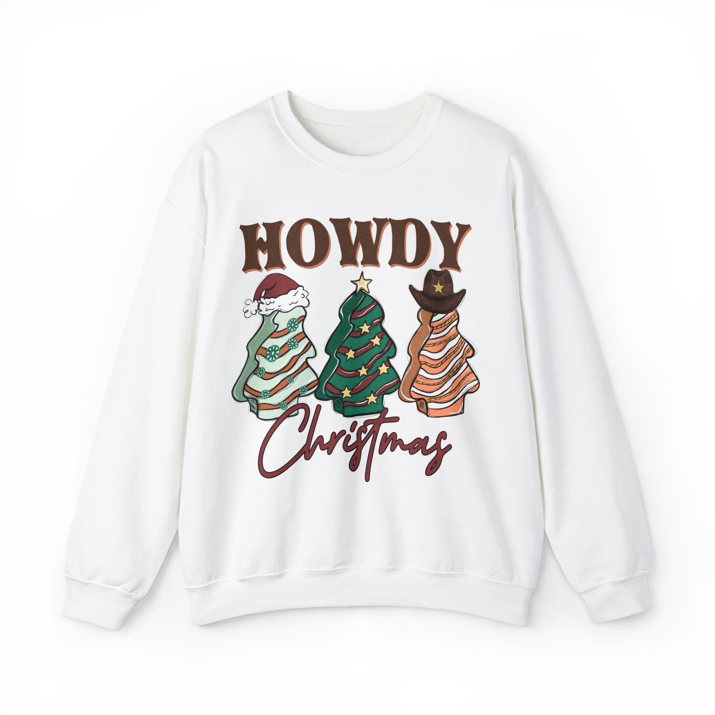 Howdy Christmas Western Themed Christmas Tree Sweater