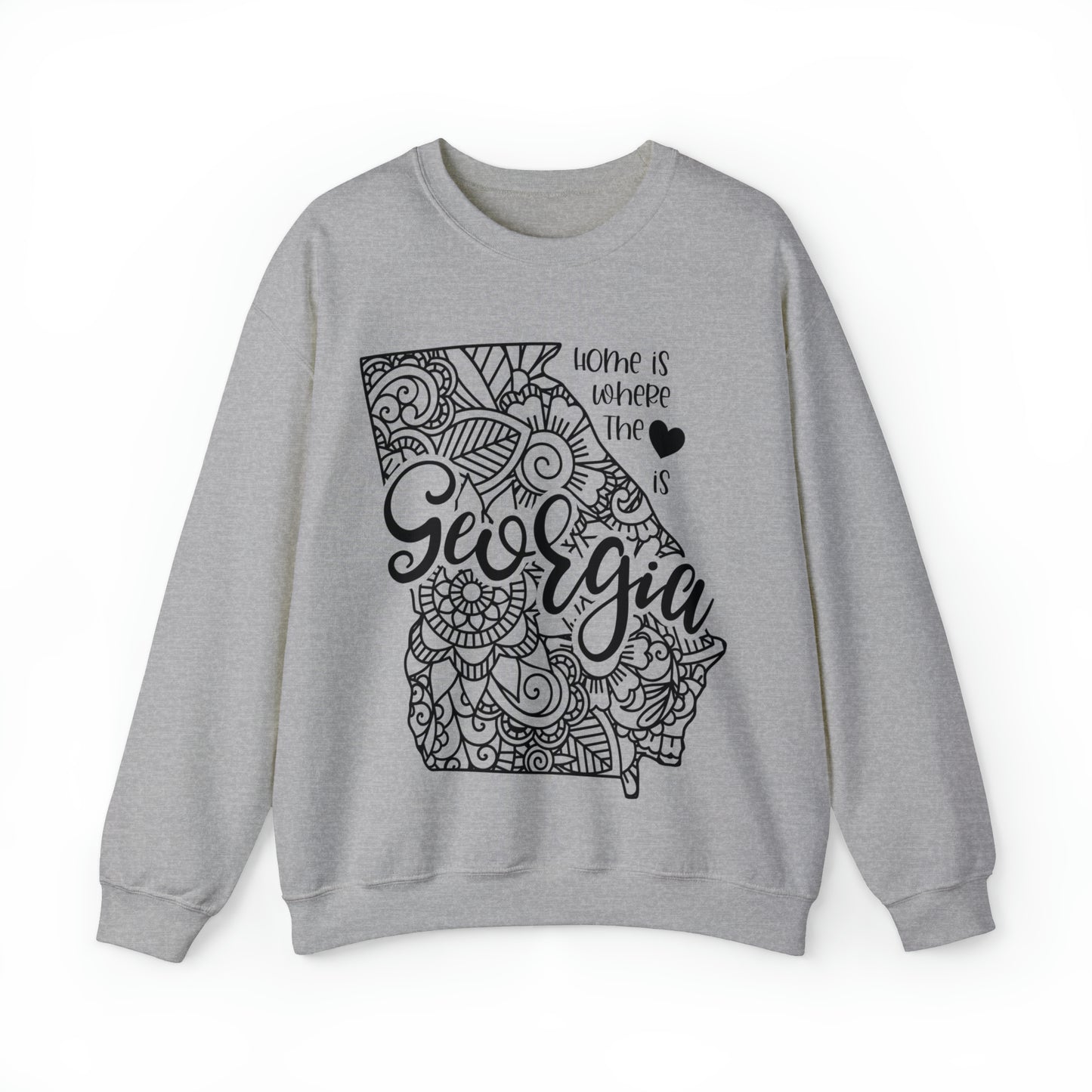 Home is Where the Heart is Georgia Sweatshirt