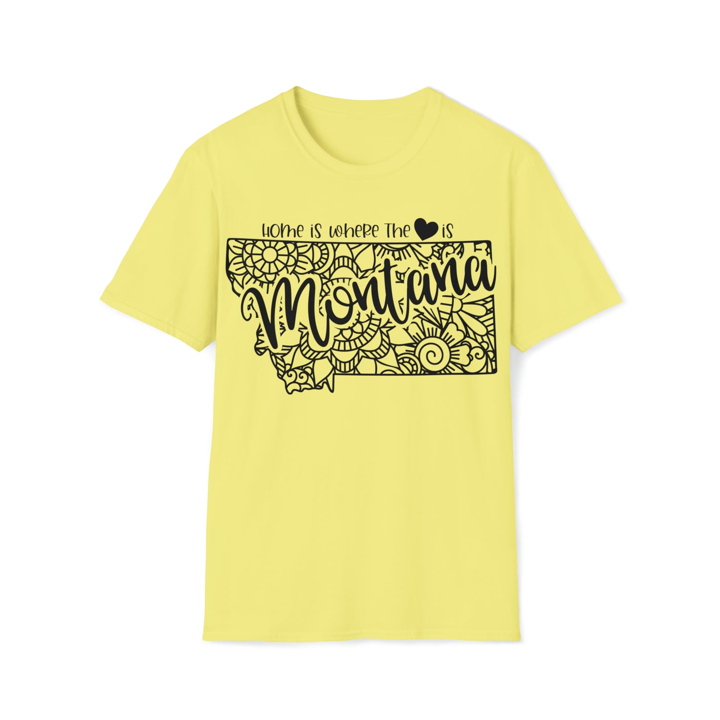 Montana is Where the Heart is T-Shirt