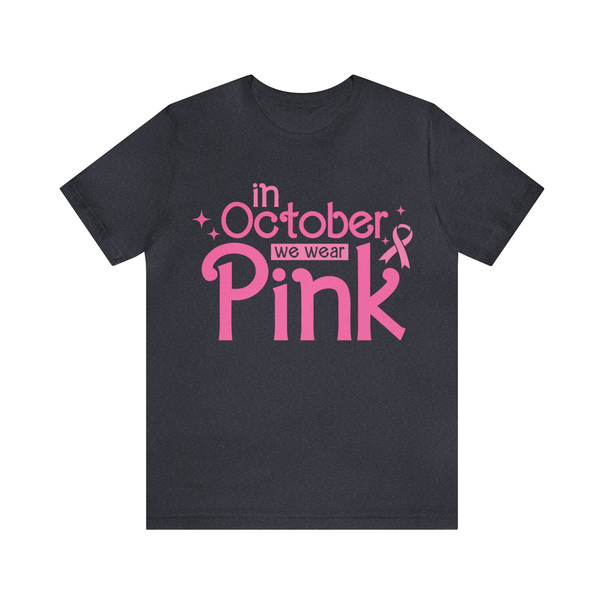 In October We Wear Pink Cancer Breast Cancer Shirt