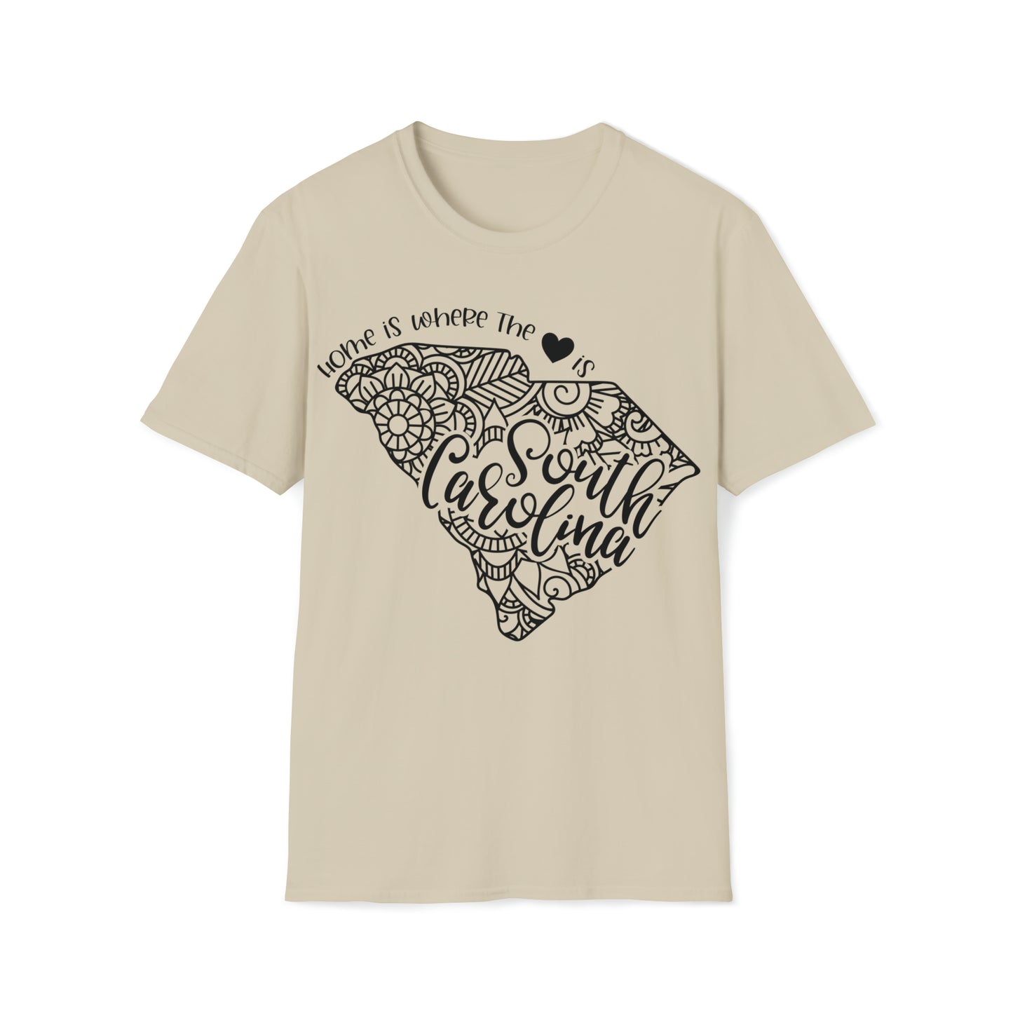 Home is Where the Heart is South Carolina T-Shirt