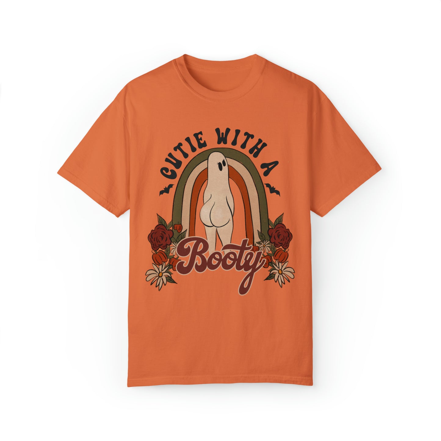 Cutie with the Bootie Comfort Colors Funny Halloween Shirt