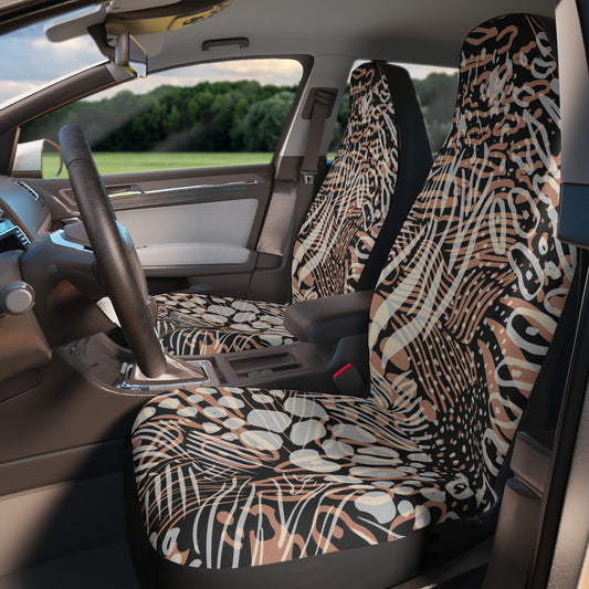 Animal Print Car Seat Cover