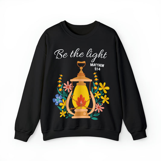 Be the Light Christian Sweatshirt