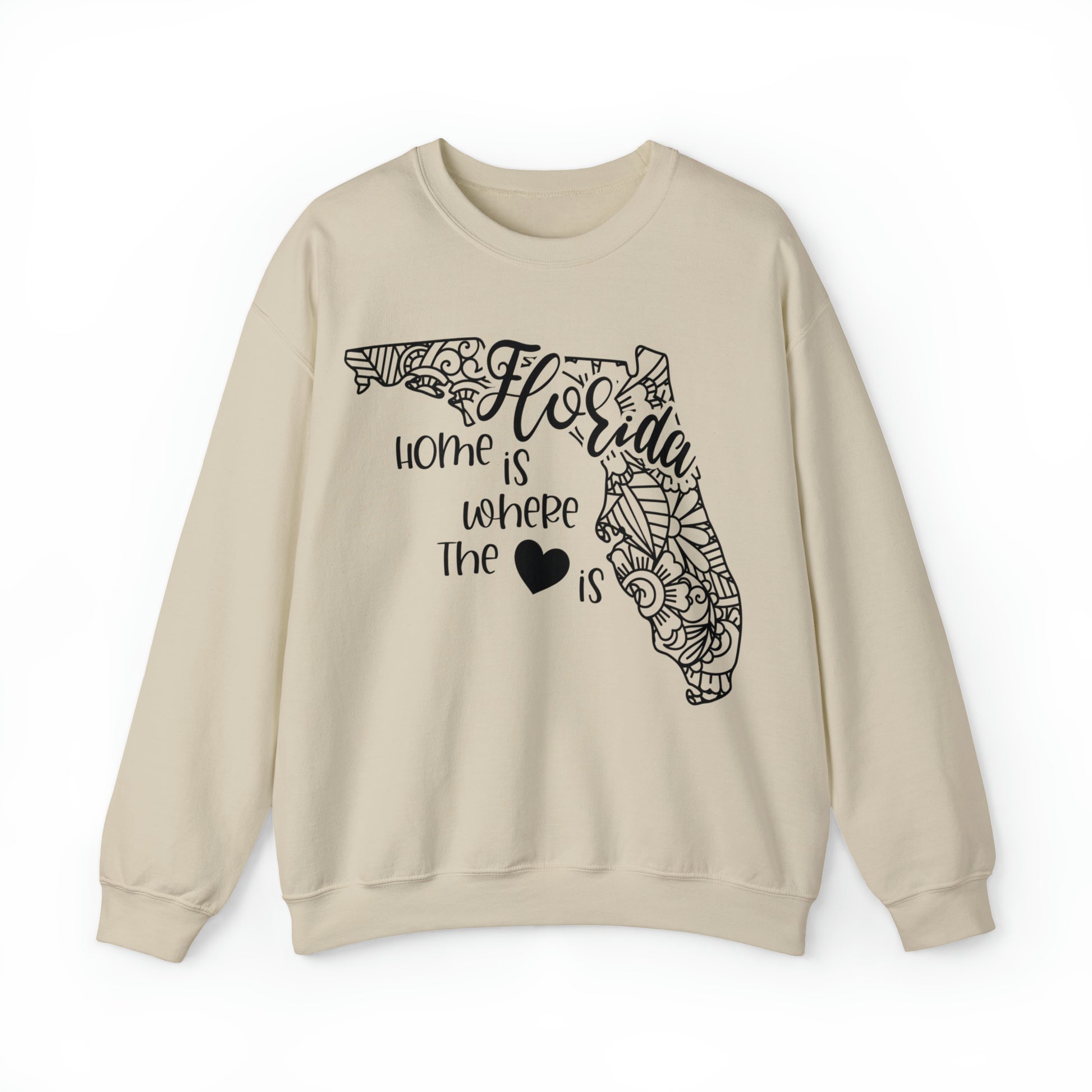 Home is Where the Heart is Florida Sweatshirt