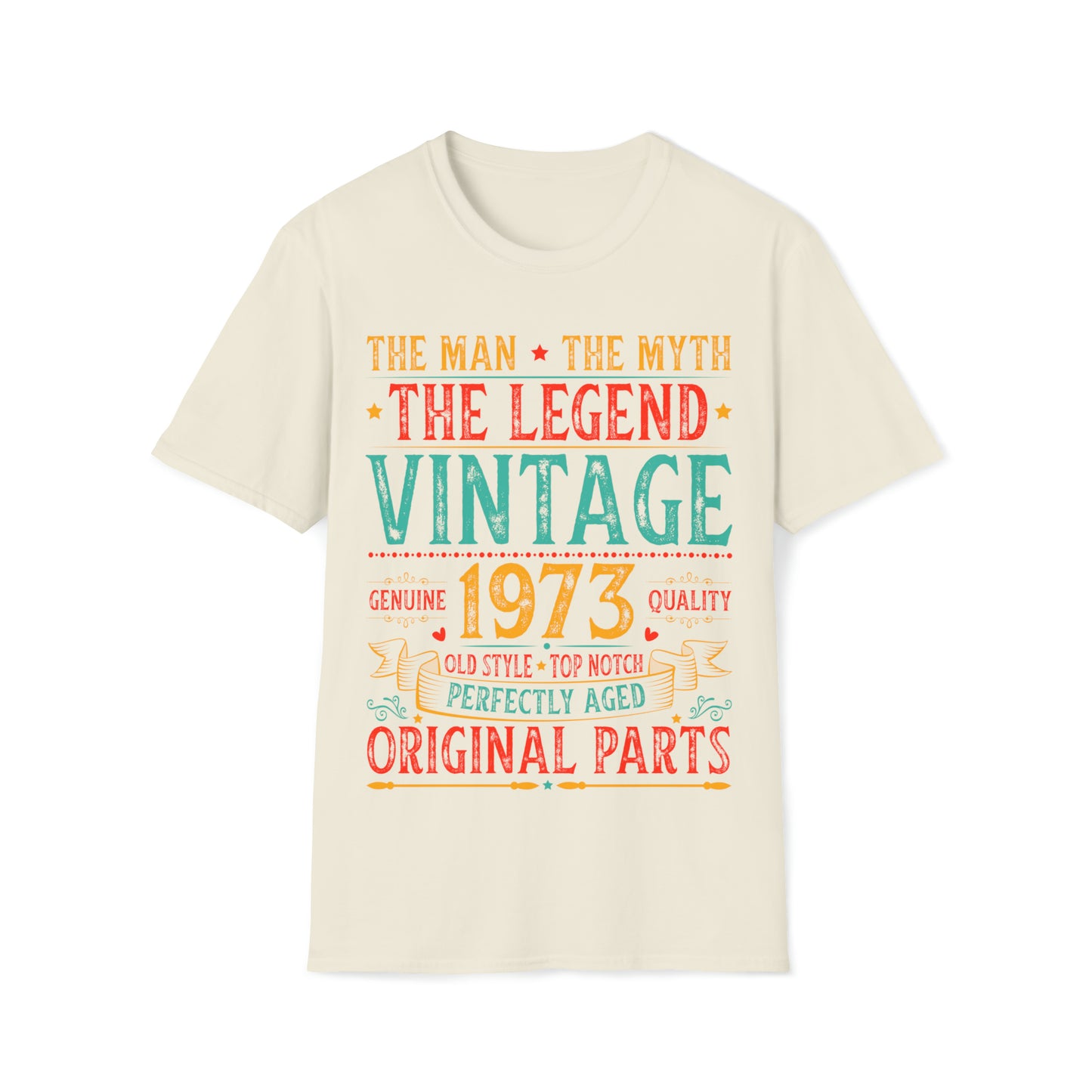 Vintage 1973 Birthday T-Shirt