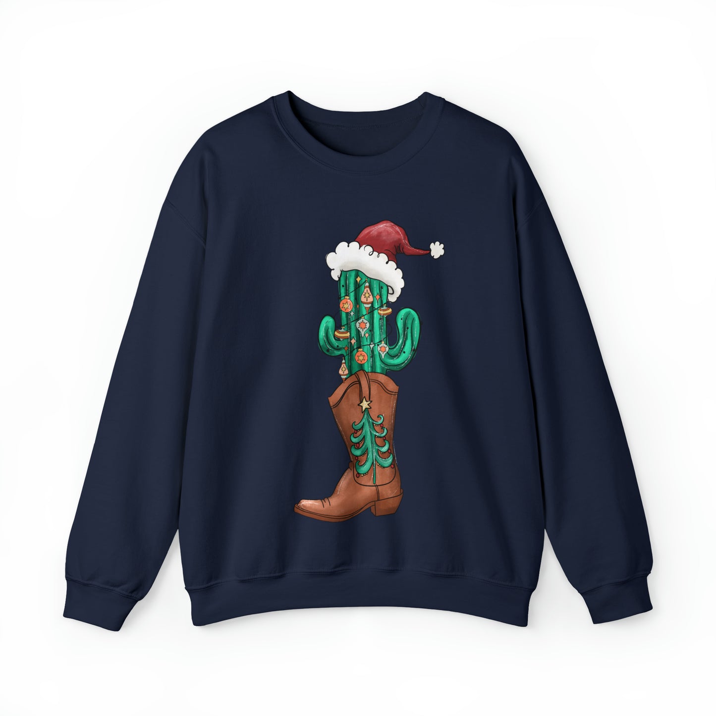 Western Themed Christmas Sweater