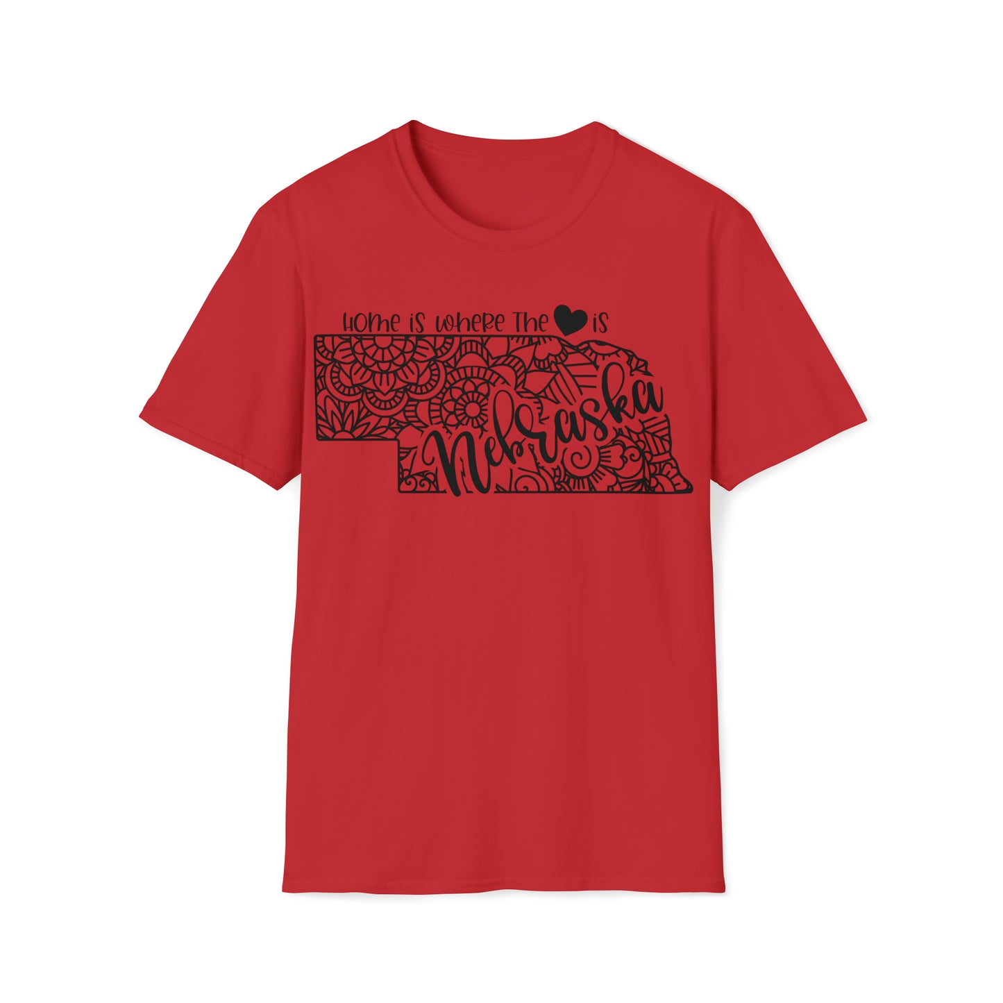 Nebraska is Where the Heart is T-Shirt