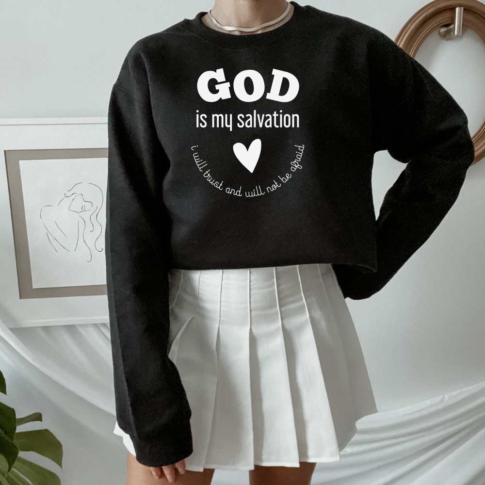 God is My Salvation Christian Shirt