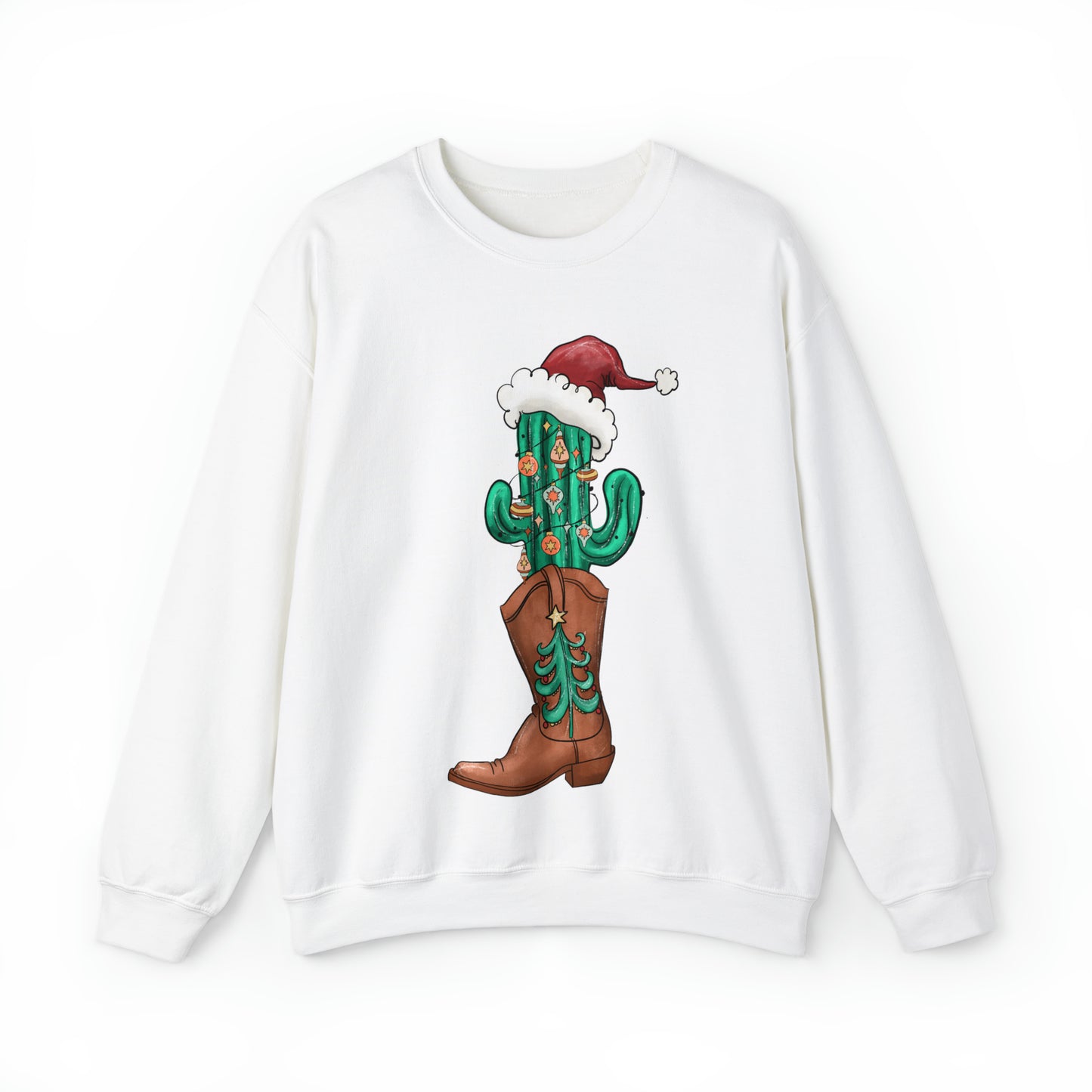 Western Themed Christmas Sweater