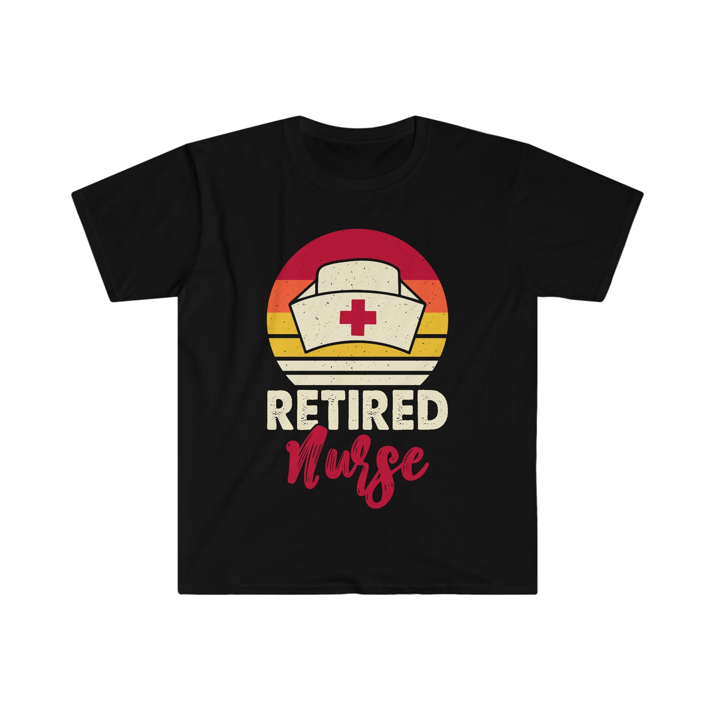 Retro Retired Nurse Shirt