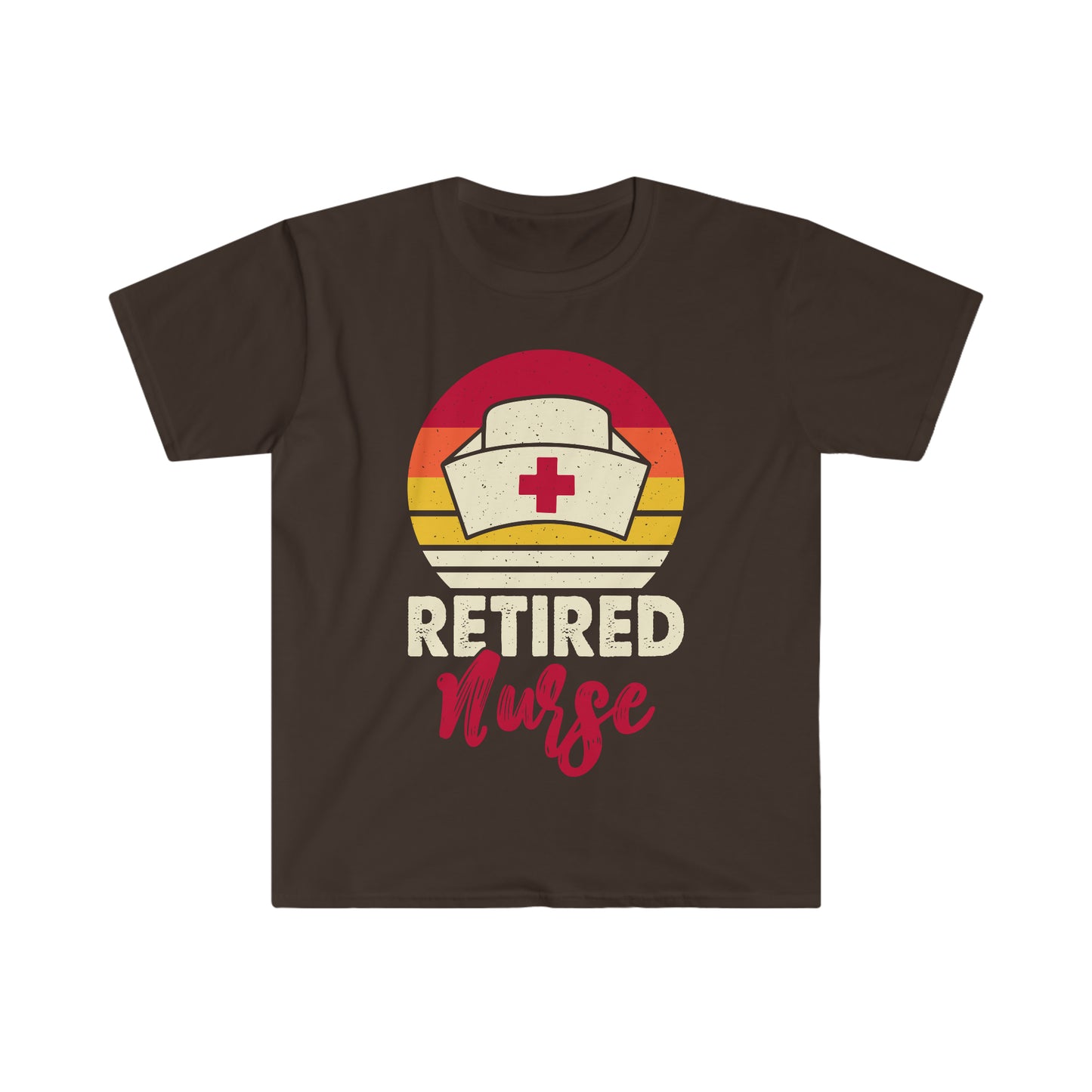 Retro Retired Nurse Shirt