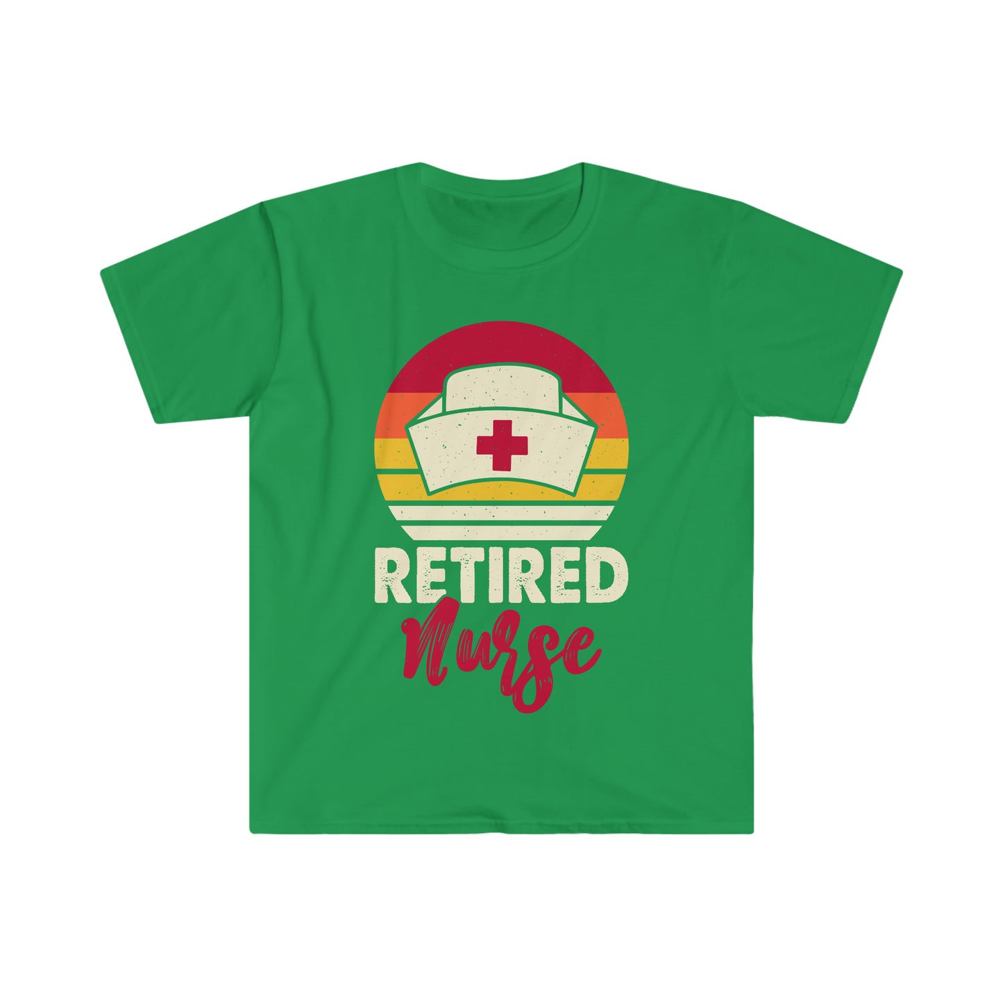 Retro Retired Nurse Shirt