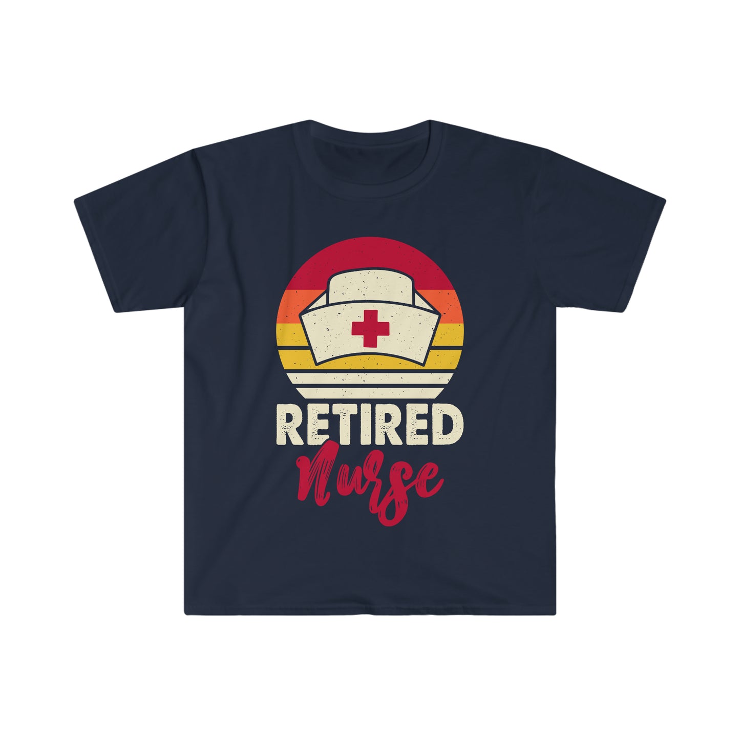 Retro Retired Nurse Shirt