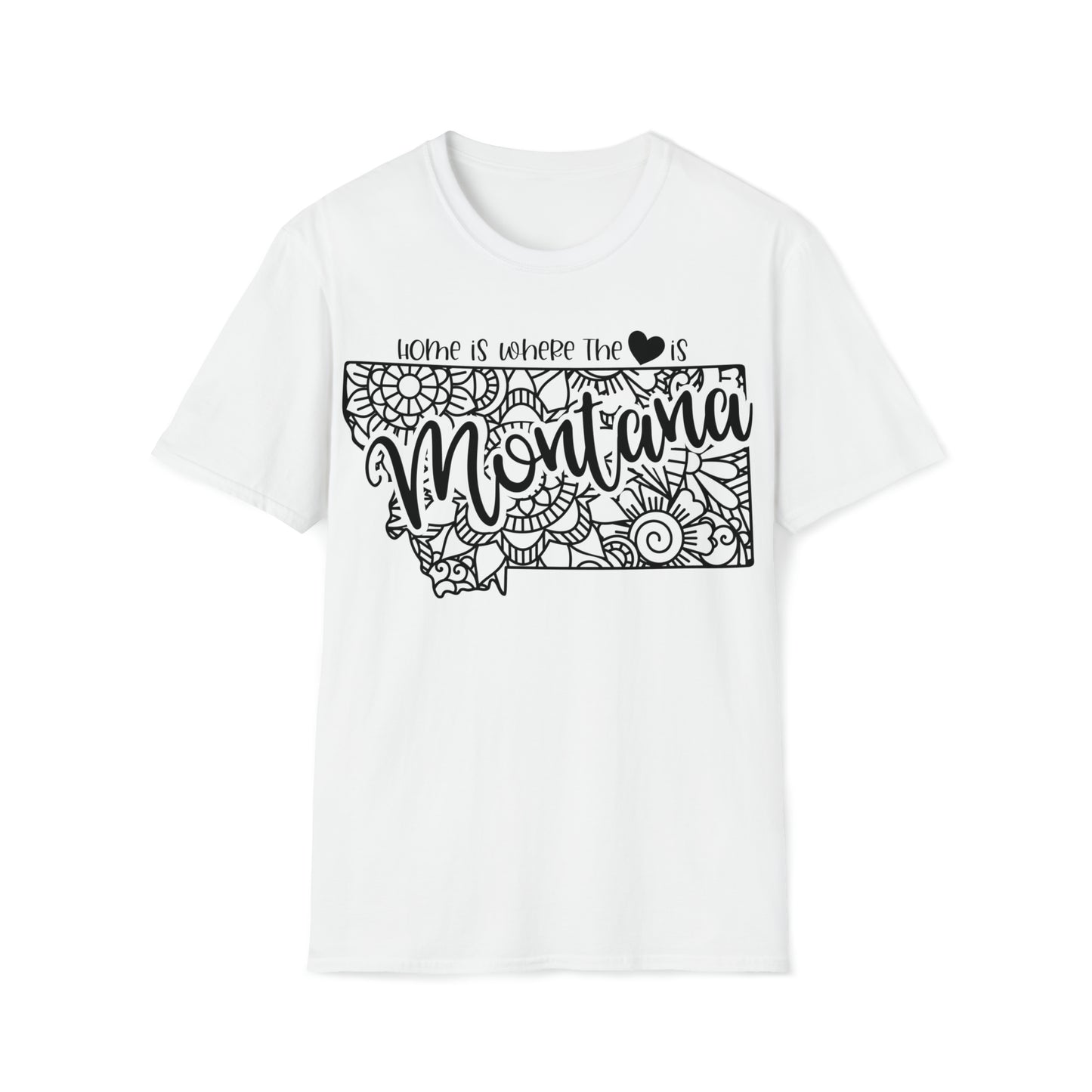 Montana is Where the Heart is T-Shirt