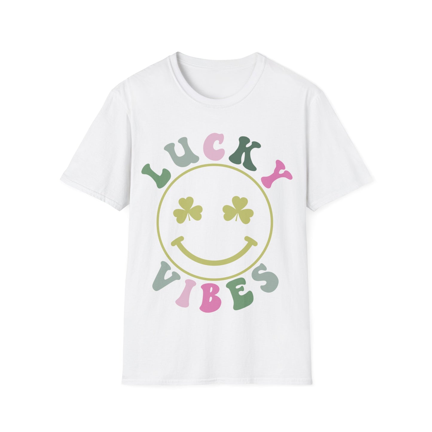 Lucky Vibes St. Patty's Day Retro T-Shirt