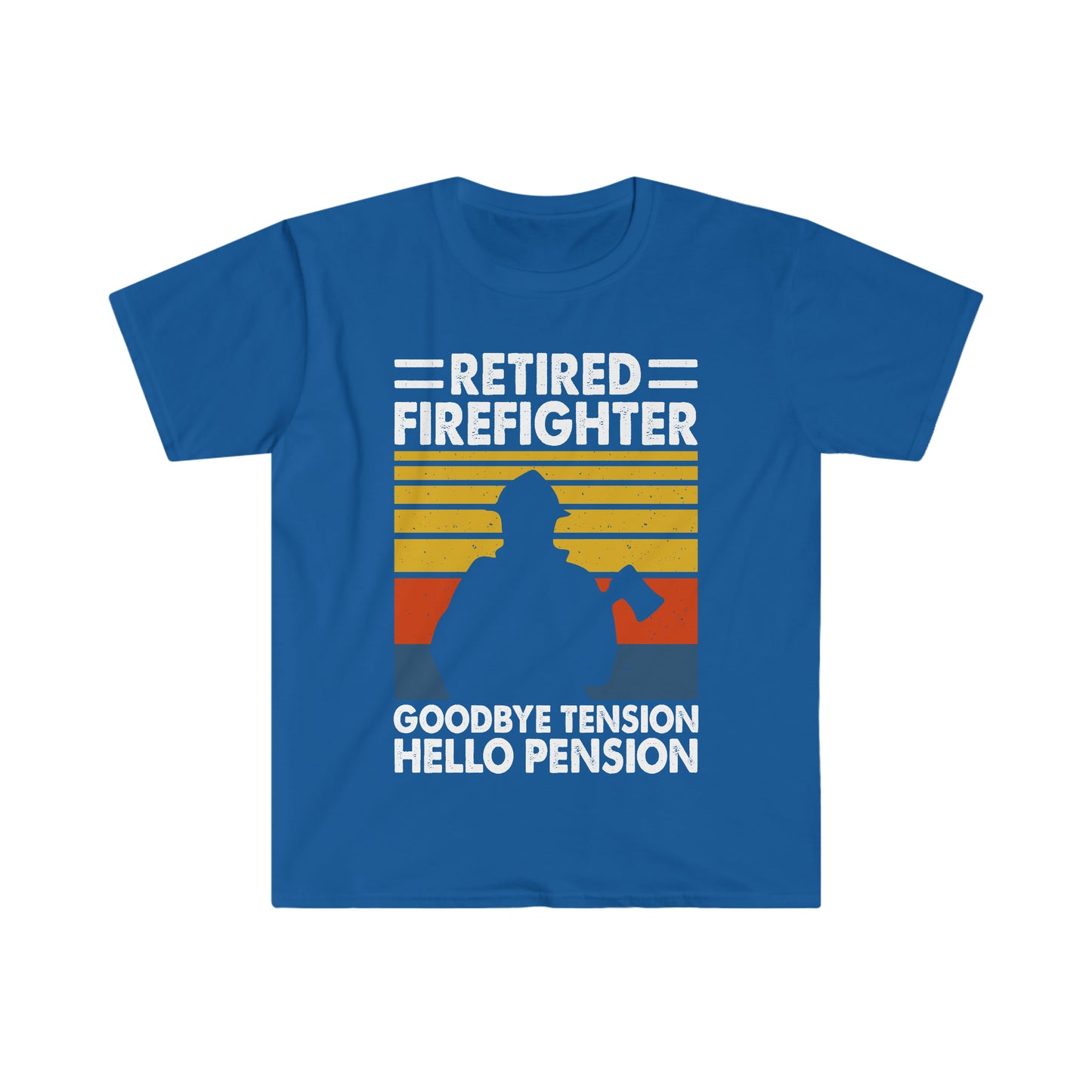 Good Bye Tension Hello Pension, Retired Firefighter Shirt