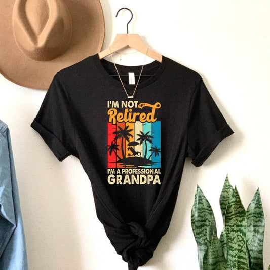 Funny Beach Retirement Shirt for Grandpa