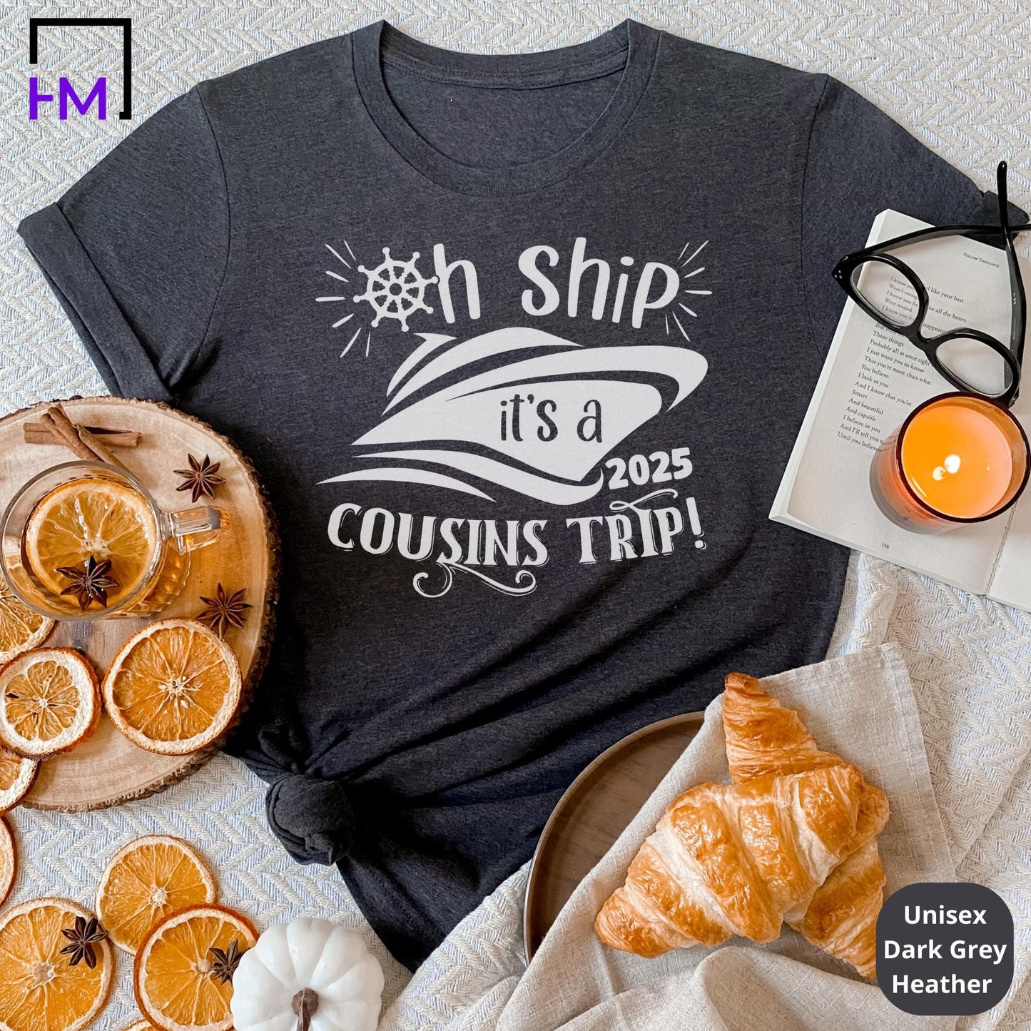 2025 Cousin Cruise Shirts - HMDesignStudioUS