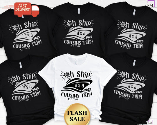 2025 Cousin Cruise Shirts - HMDesignStudioUS