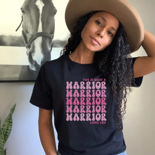 This is What a Warrior Looks Like Breast Cancer Awareness Shirt