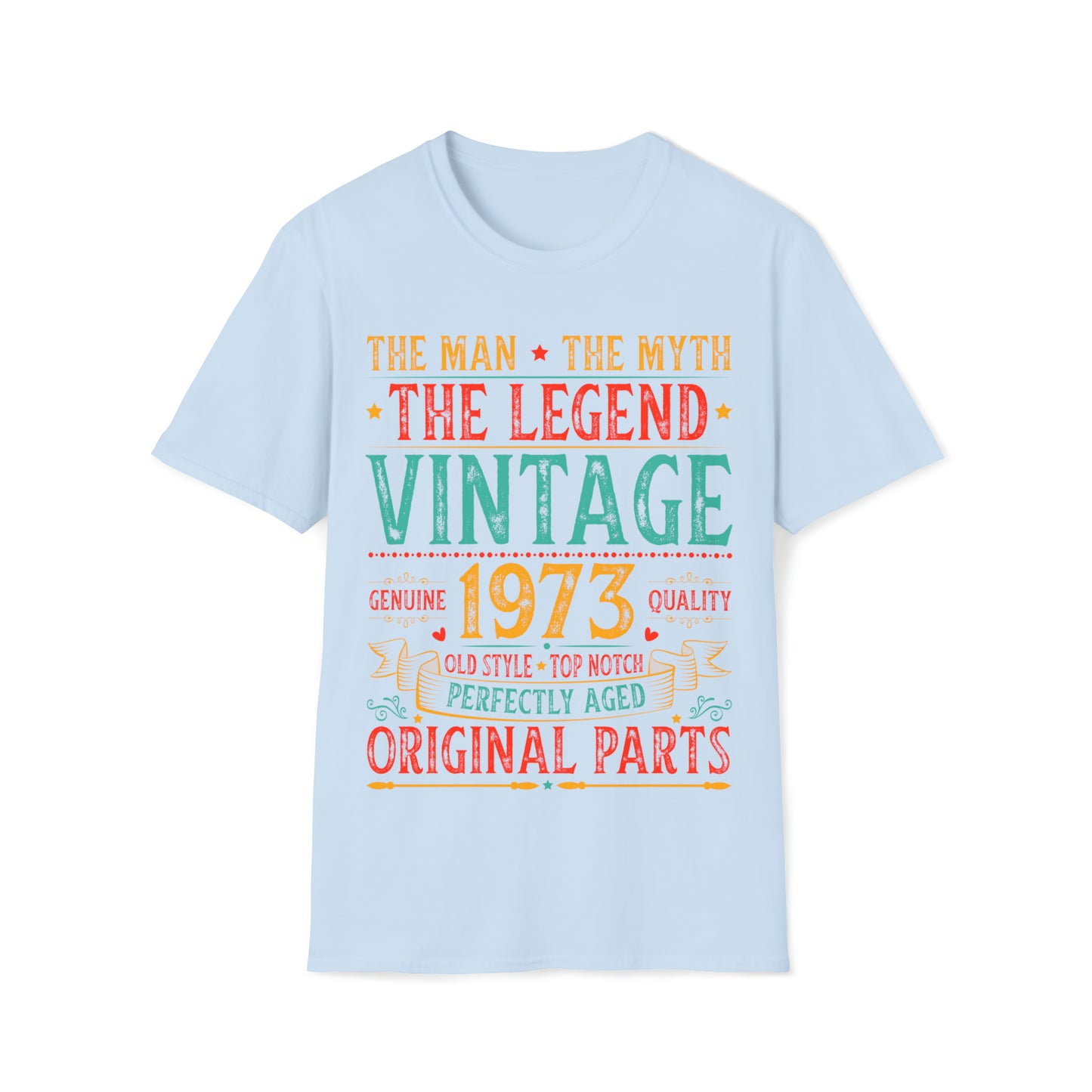 Vintage 1973 Birthday T-Shirt