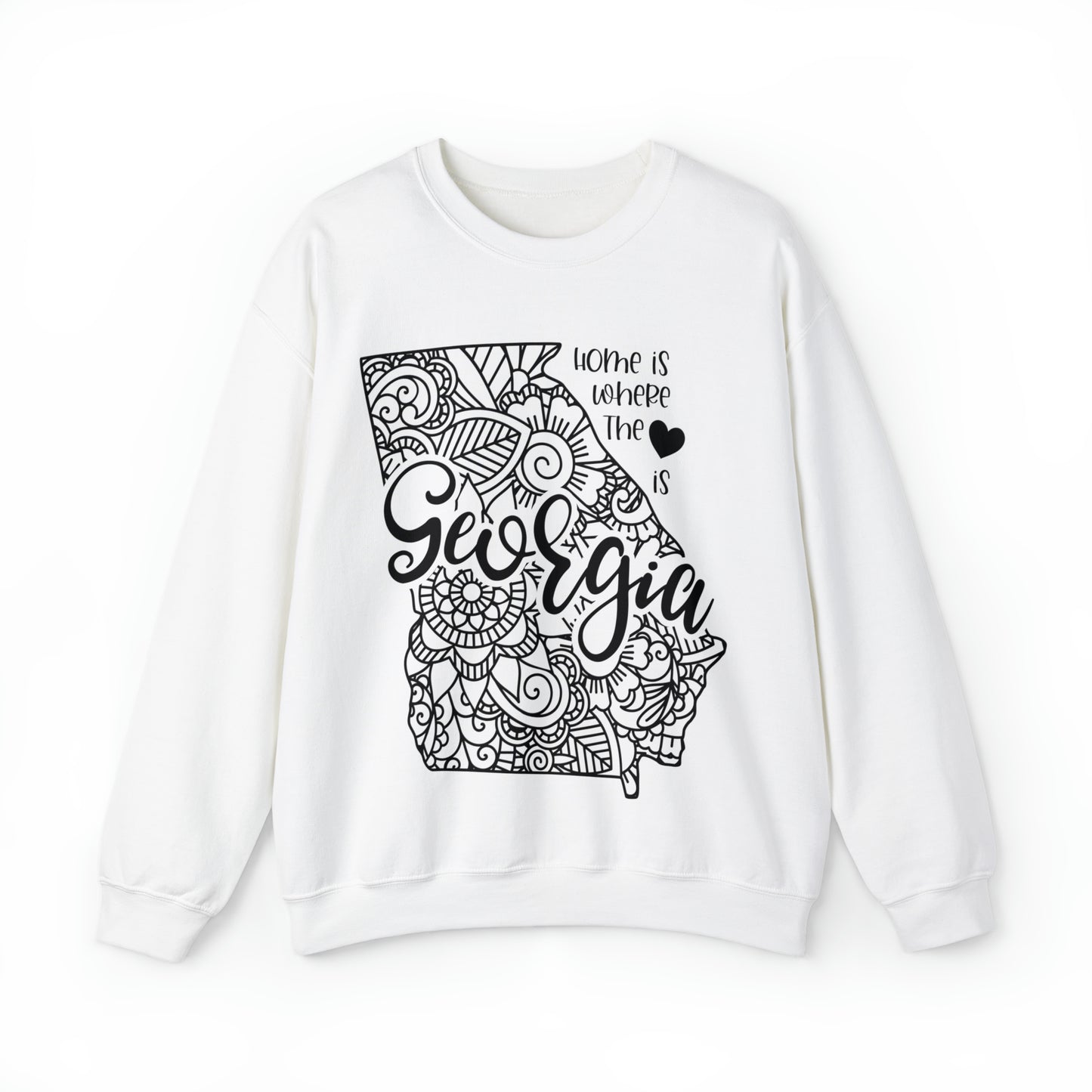 Home is Where the Heart is Georgia Sweatshirt