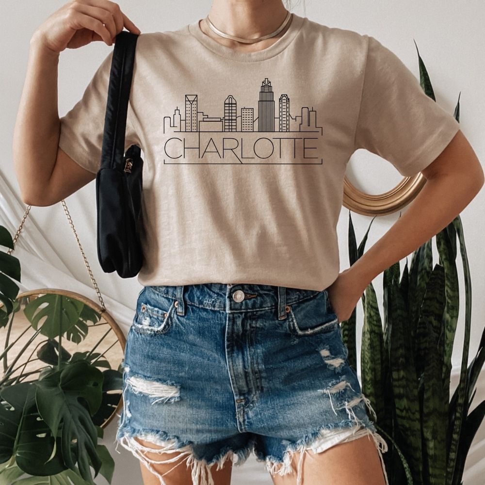 Charlotte Skyline Shirt