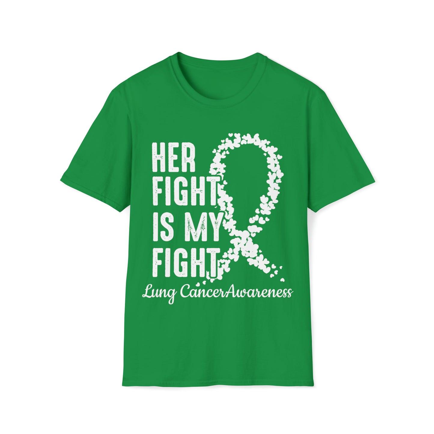 Her Fight is My Fight Lung Cancer Awareness Shirt