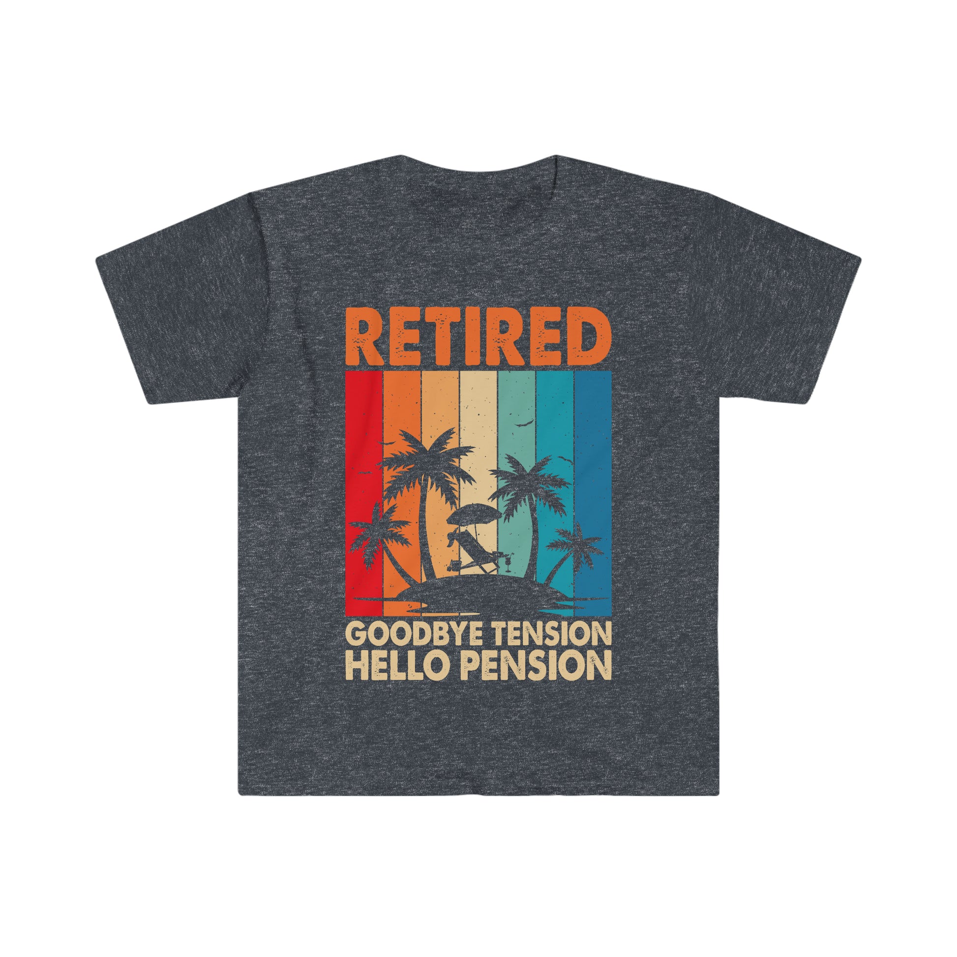 Goodbye Tension Hello Pension, Funny Retirement Shirt for Husband