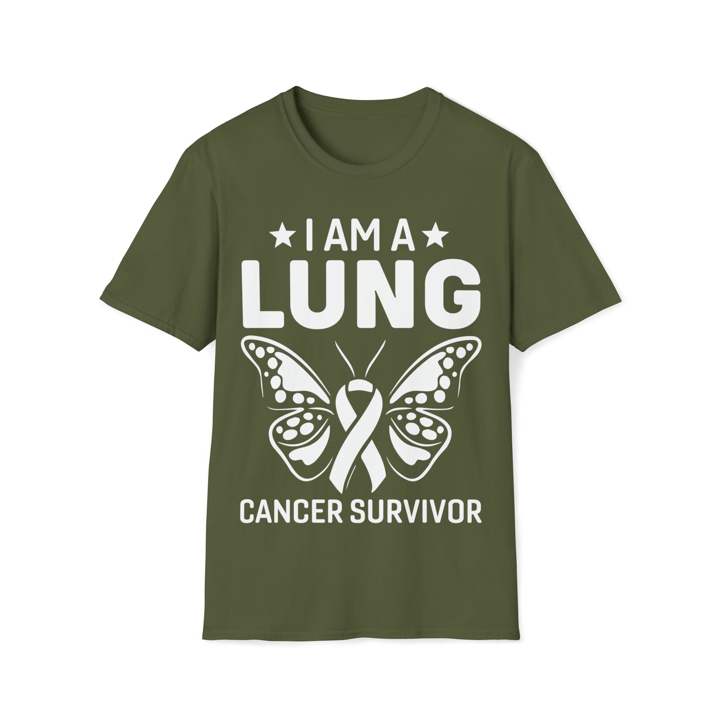 I am a Lung Cancer Survivor Shirt, Lung Cancer Awareness Gift