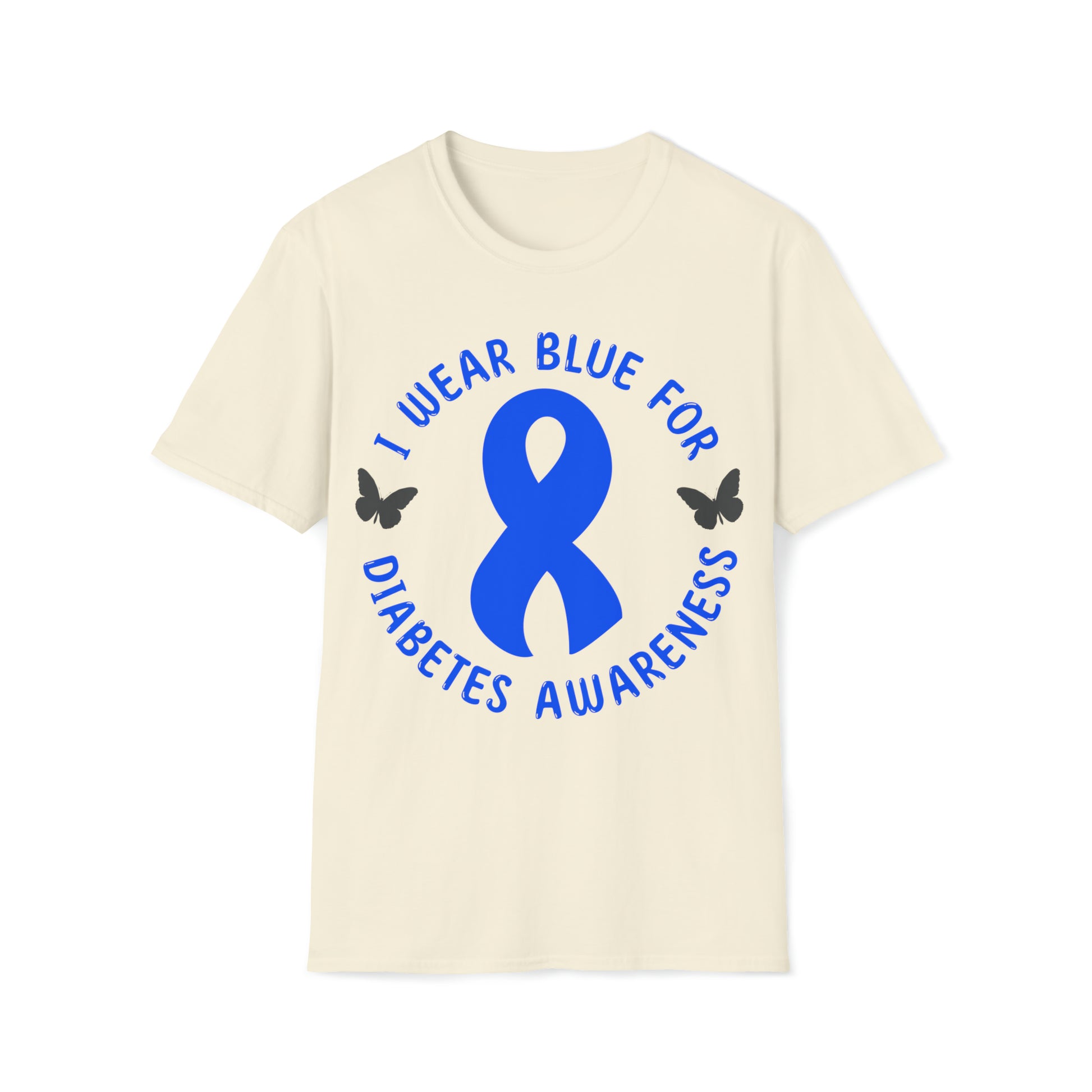 I Wear Blue For Diabetes Awareness Shirt