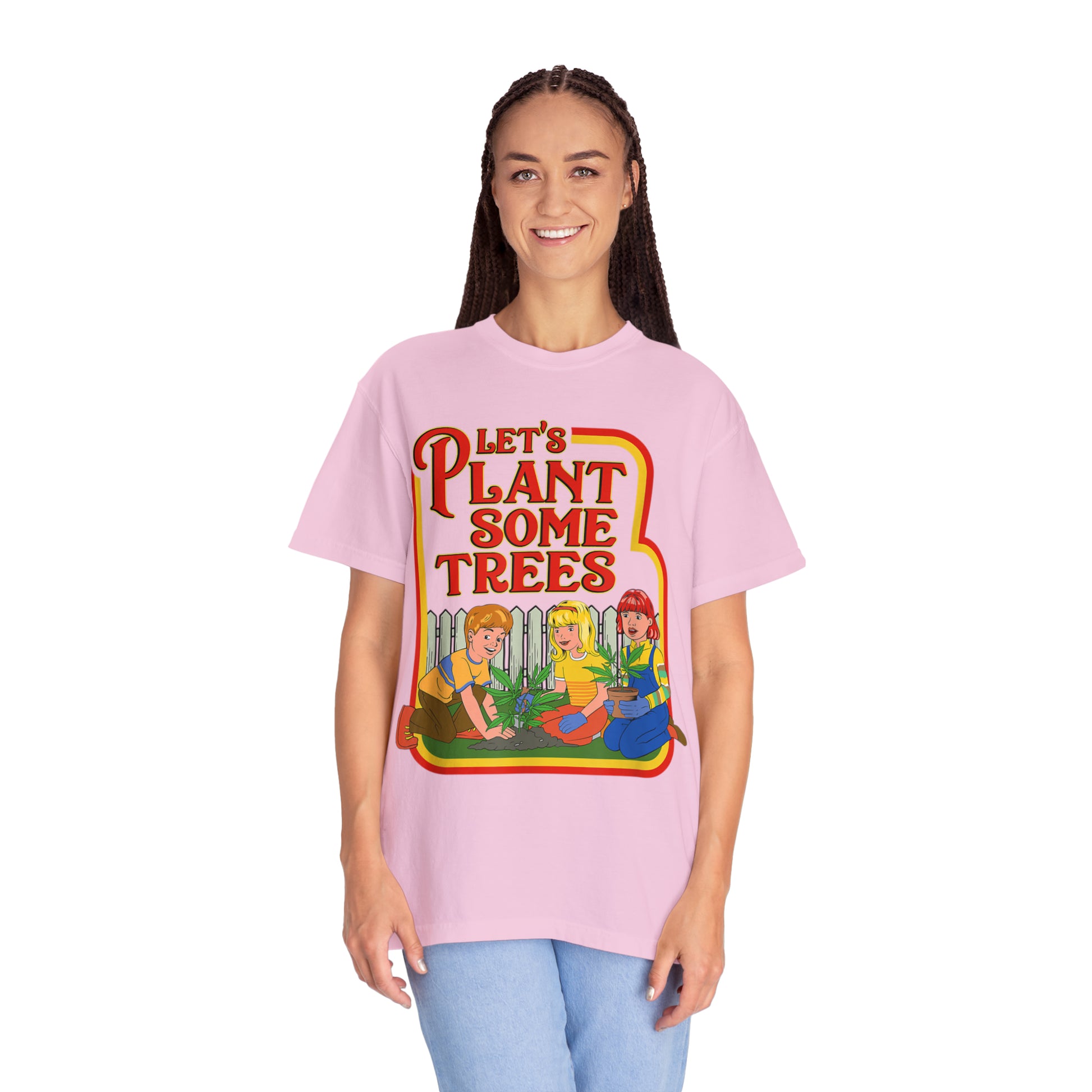 Let's Plant Some Trees, Comfort Colors Stoner Shirt