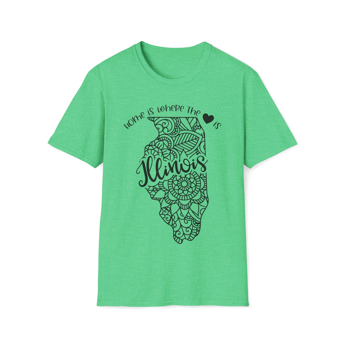 Illinois is Where the Heart is T-Shirt