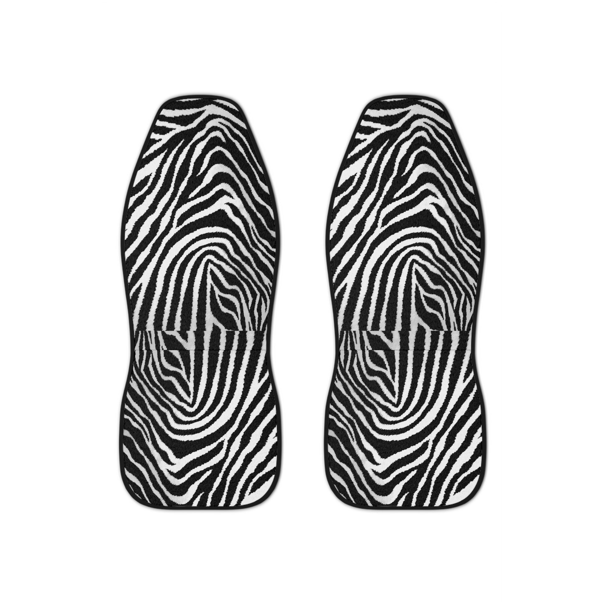 Zebra Animal Print Car Seat Cover