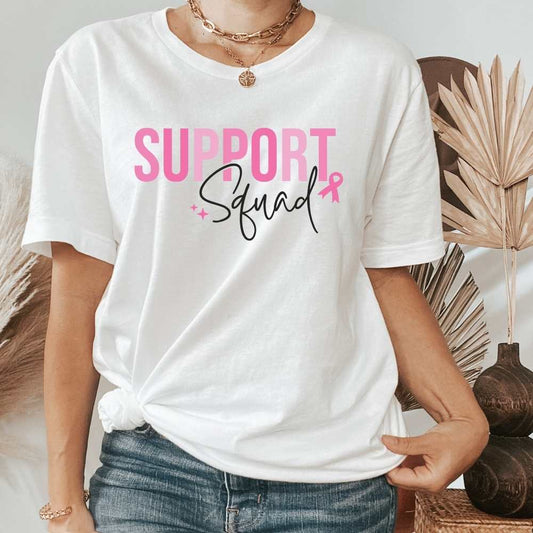 Support Squad Breast Cancer Awareness Shirt