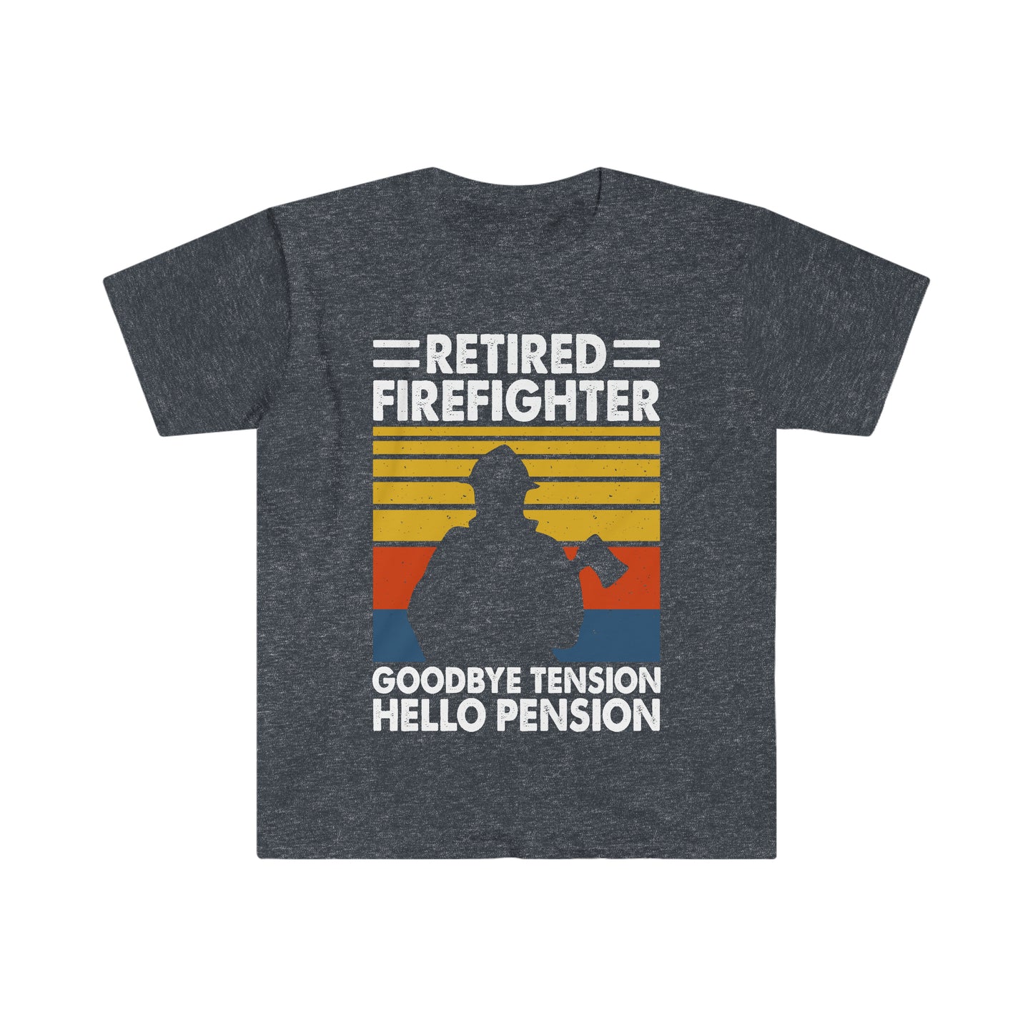 Good Bye Tension Hello Pension, Retired Firefighter Shirt