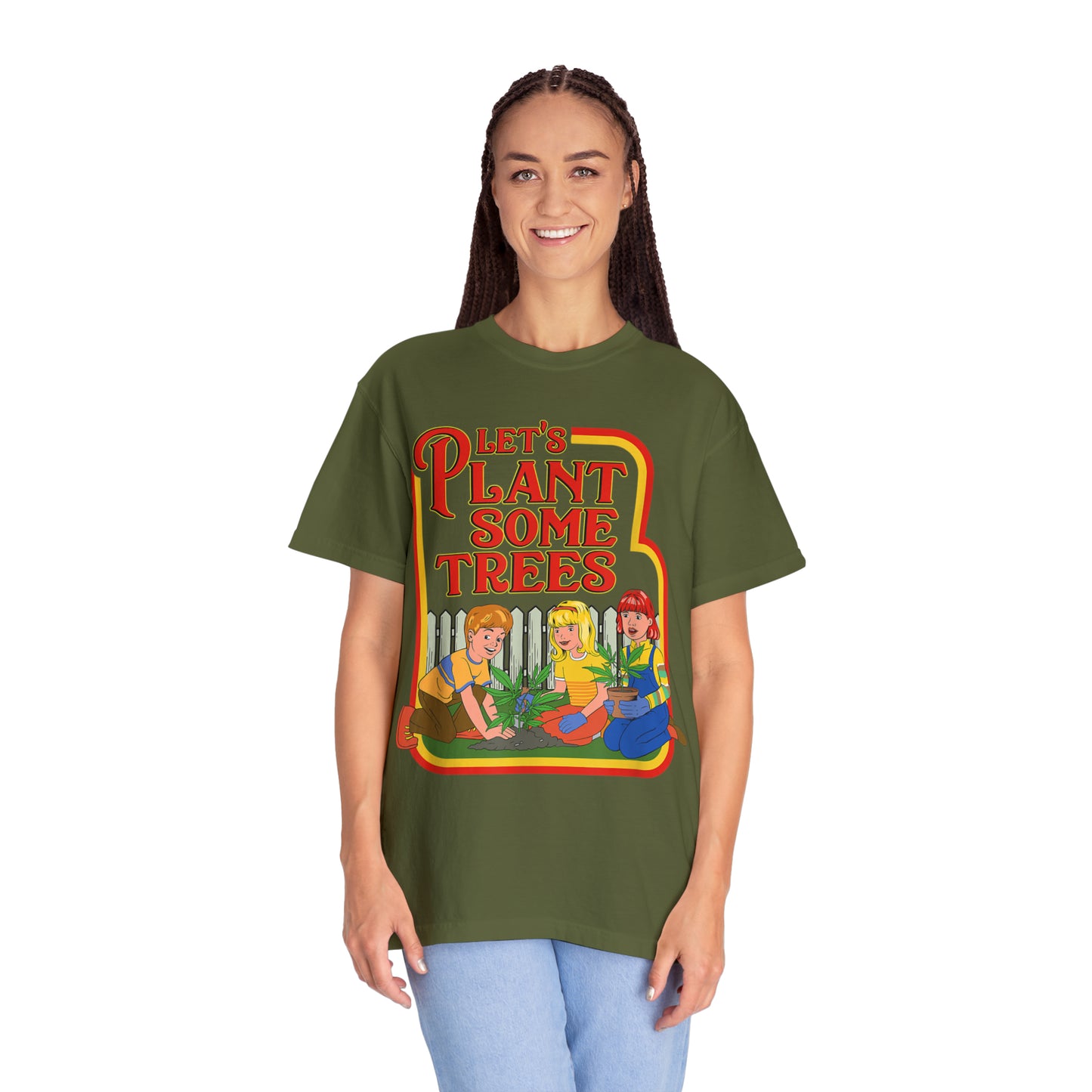 Let's Plant Some Trees, Comfort Colors Stoner Shirt