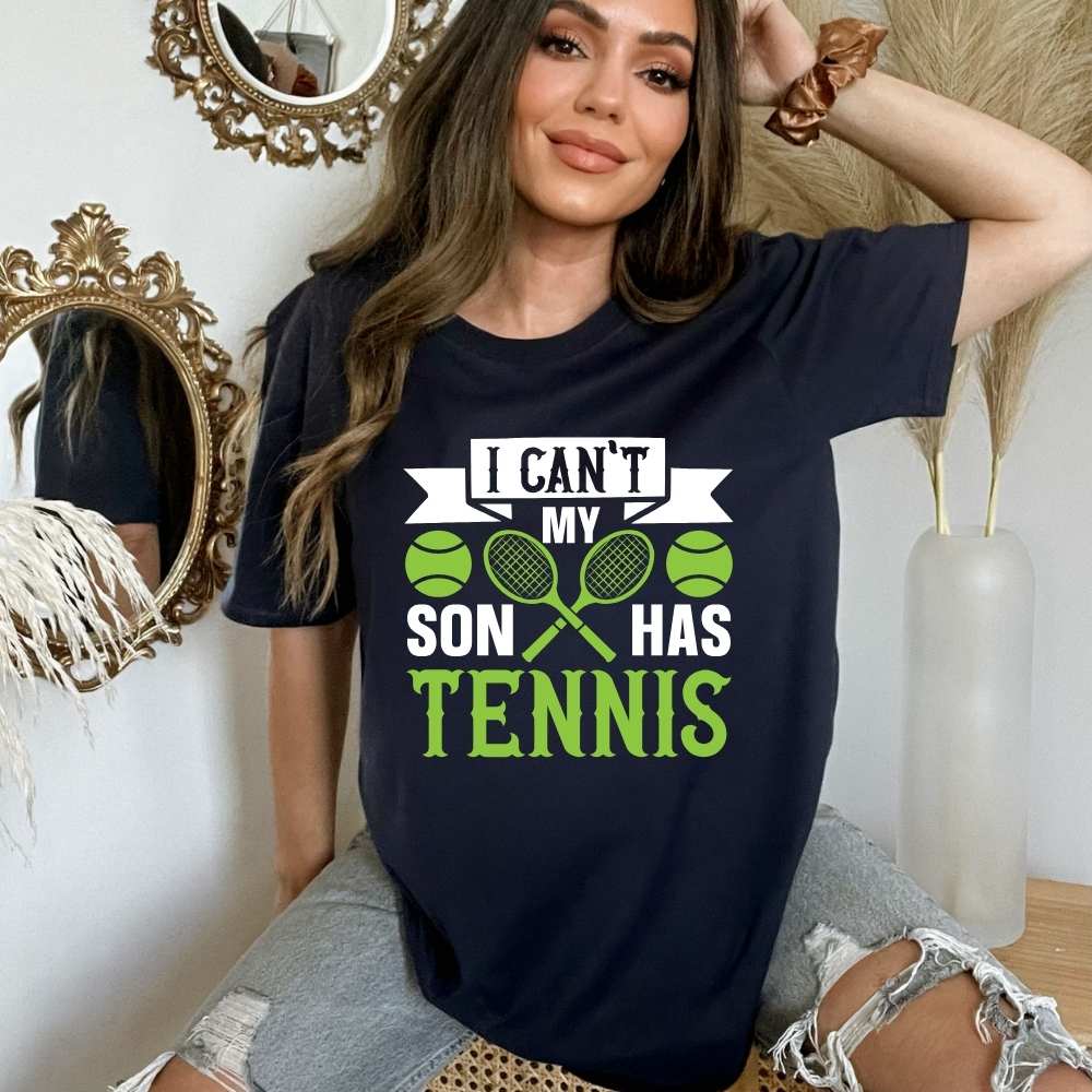 My Son Has Tennis Boy Mom Shirt