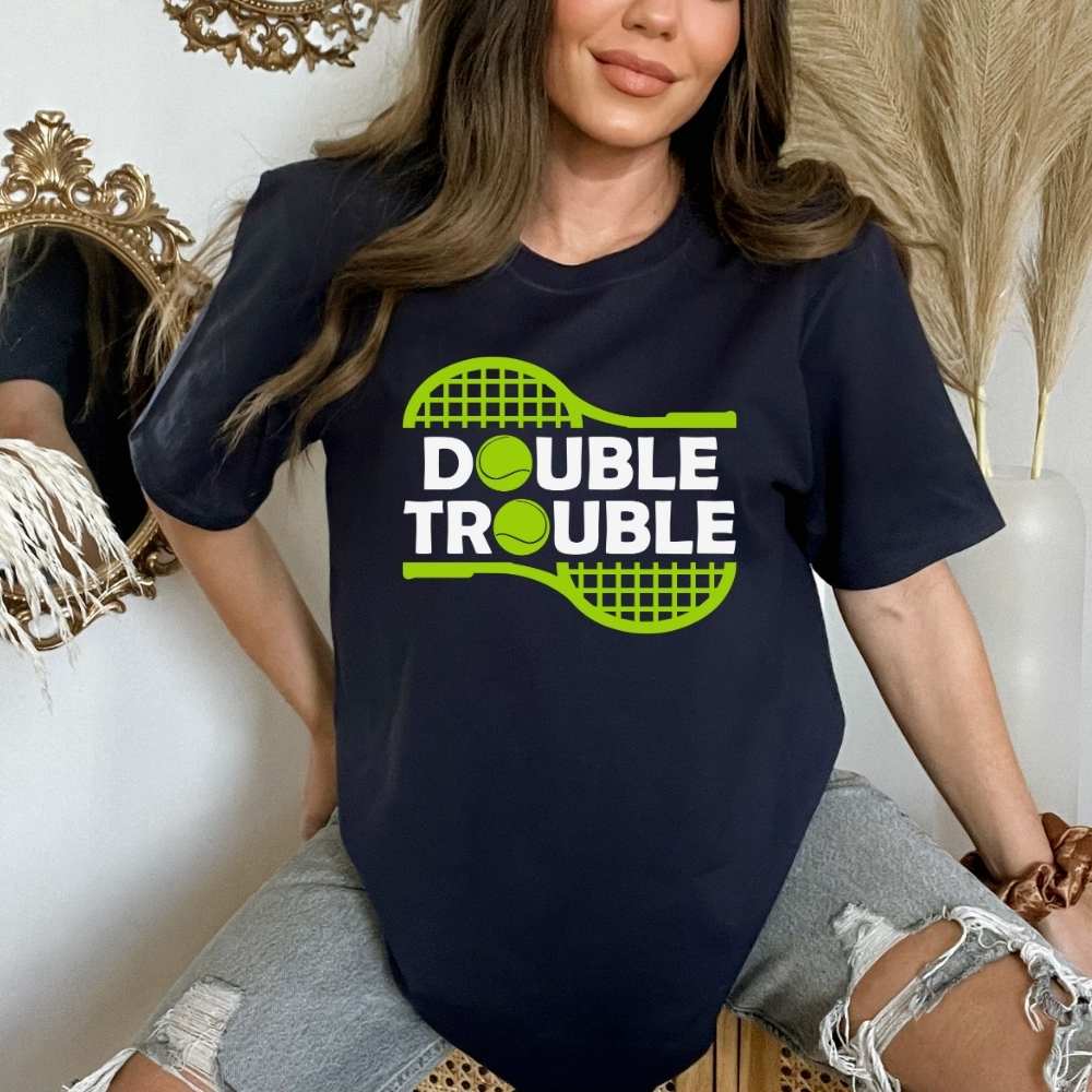 Double Trouble Tennis Team Shirt