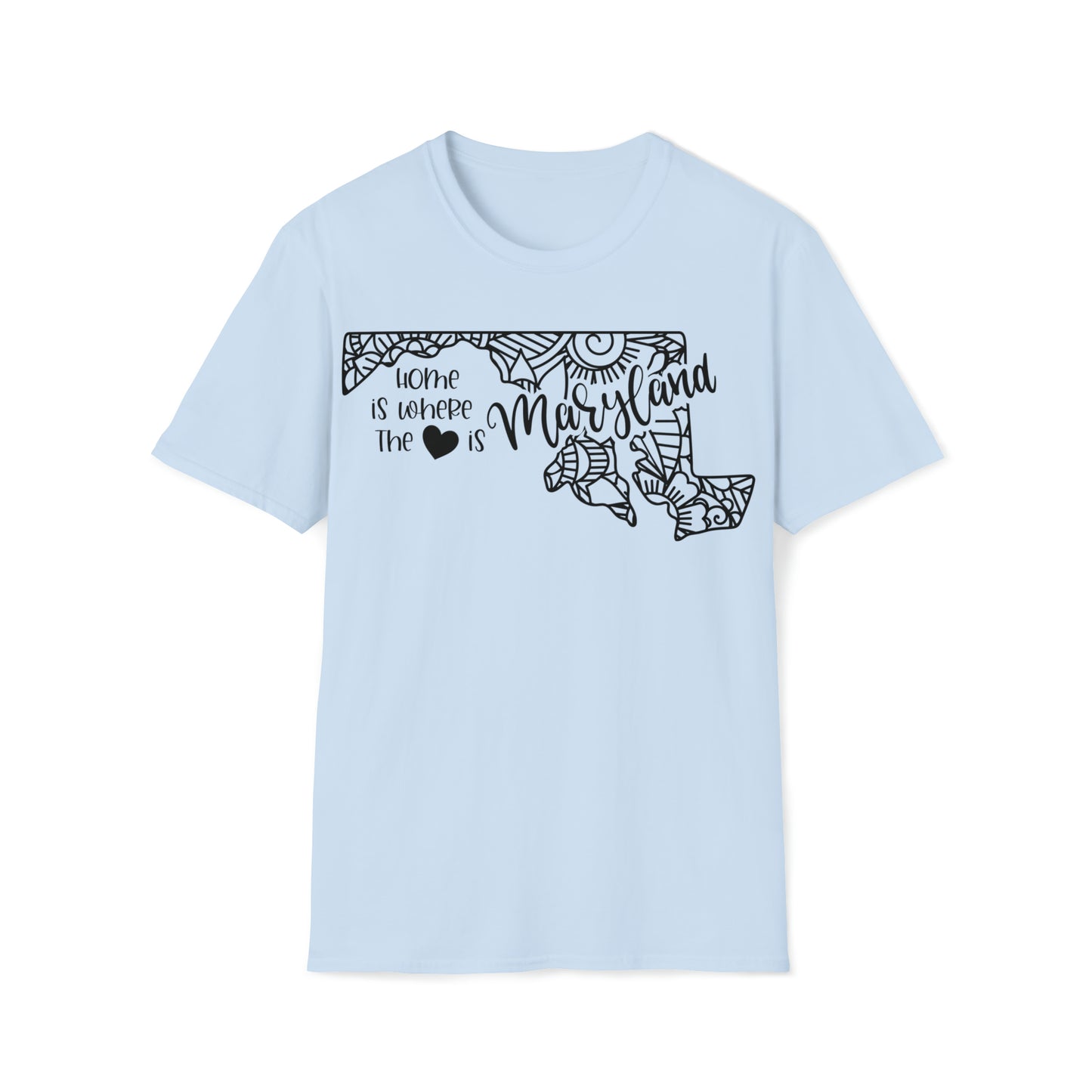 Maryland is Where the Heart is T-Shirt