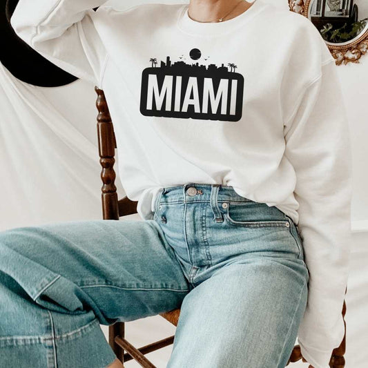 Miami Skyline Sweatshirt