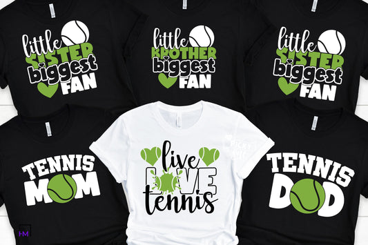 Tennis Family Matching Shirts