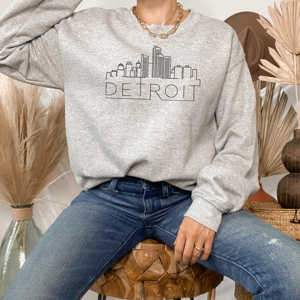 Detroit Skyline Shirt