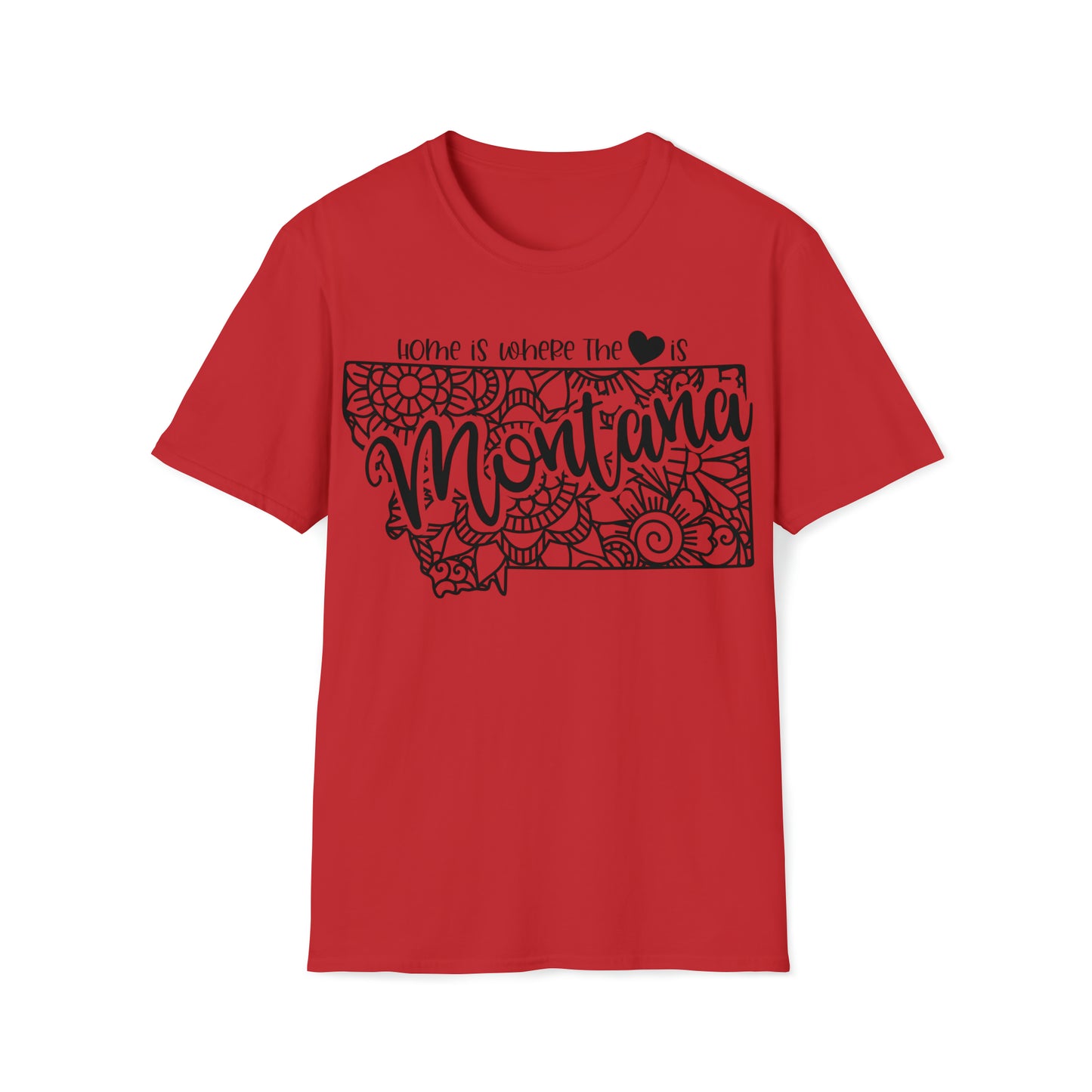 Montana is Where the Heart is T-Shirt