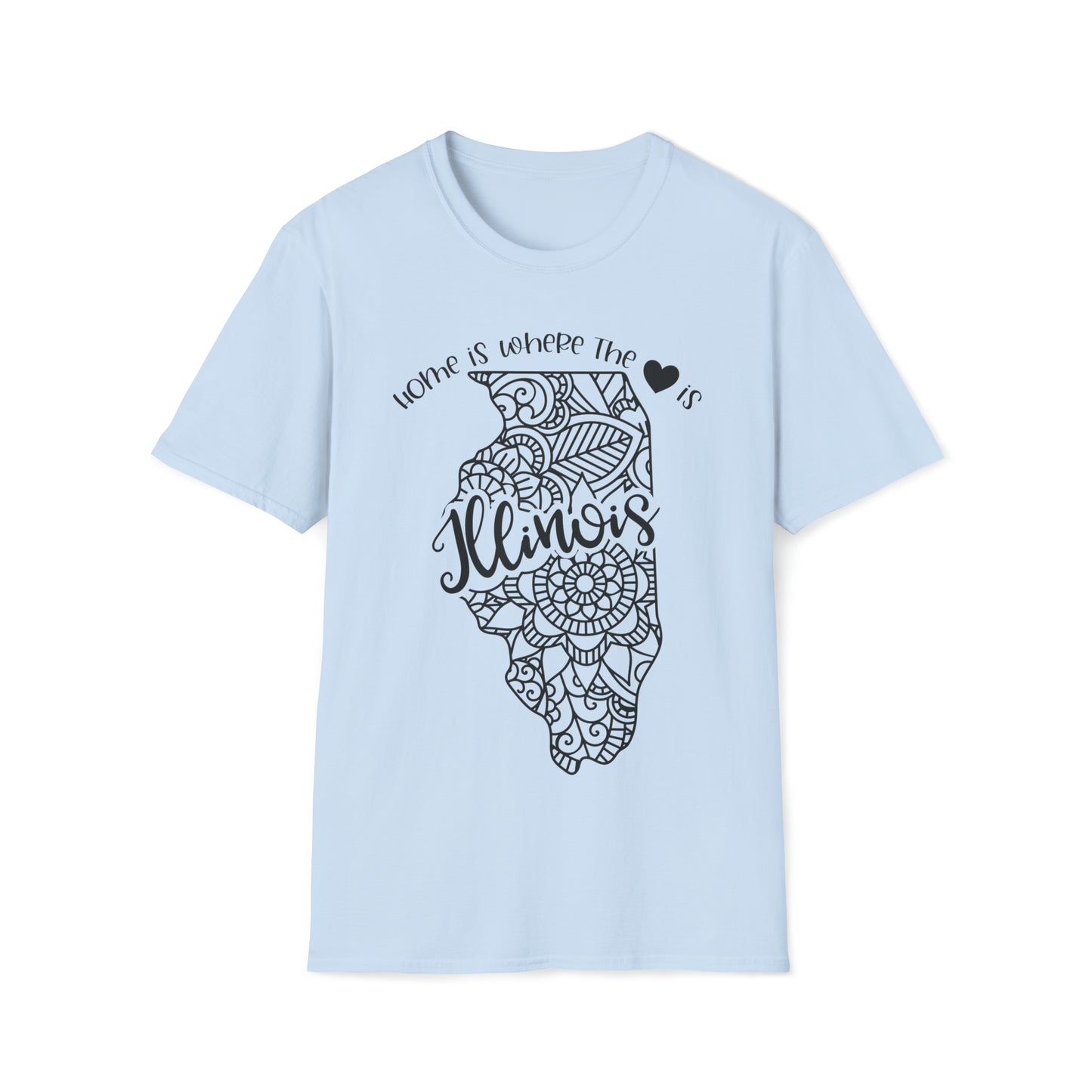 Illinois is Where the Heart is T-Shirt